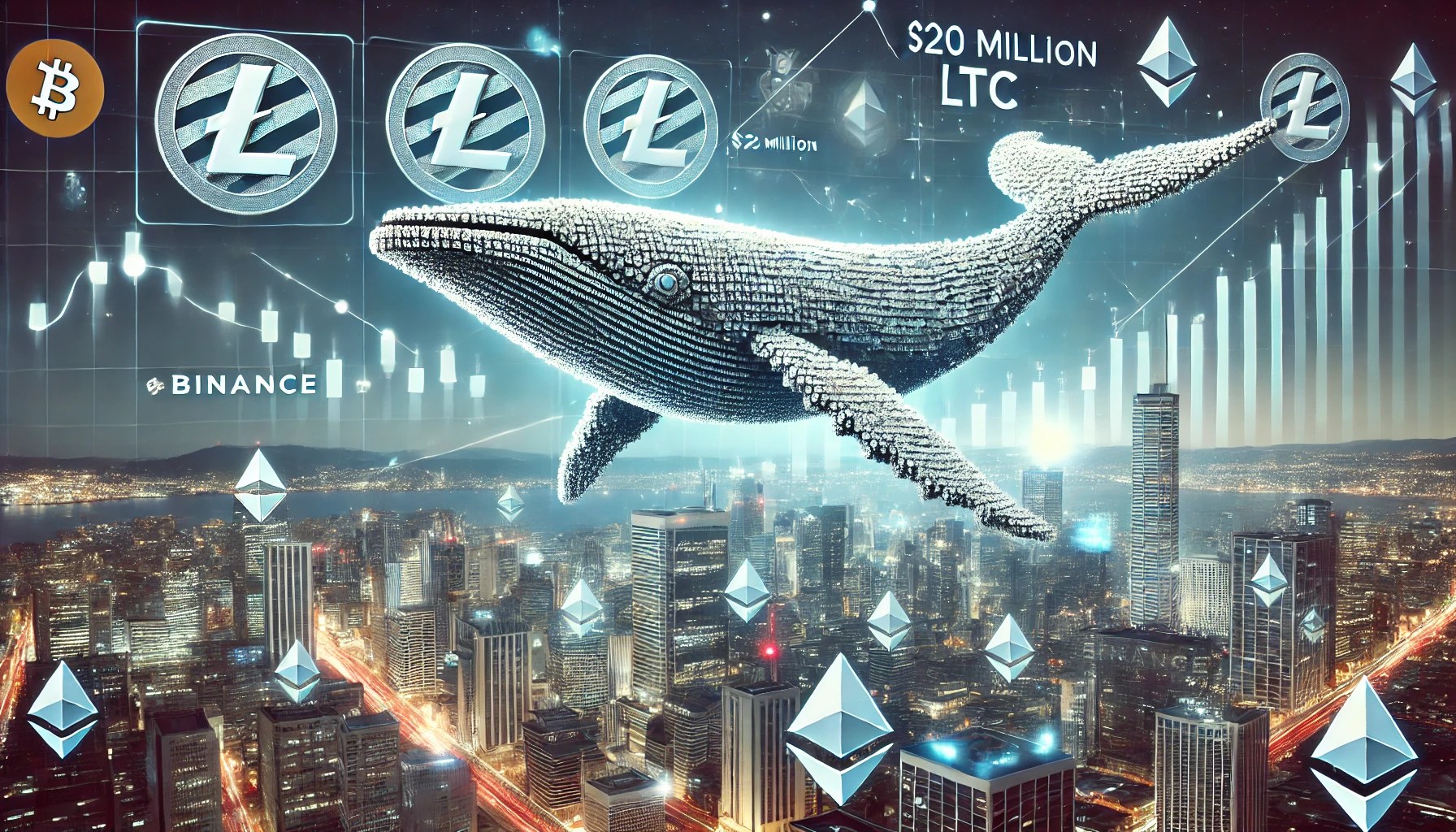 Litecoin Whale Withdraws $20 Million In LTC From Binance: Bullish Sign?