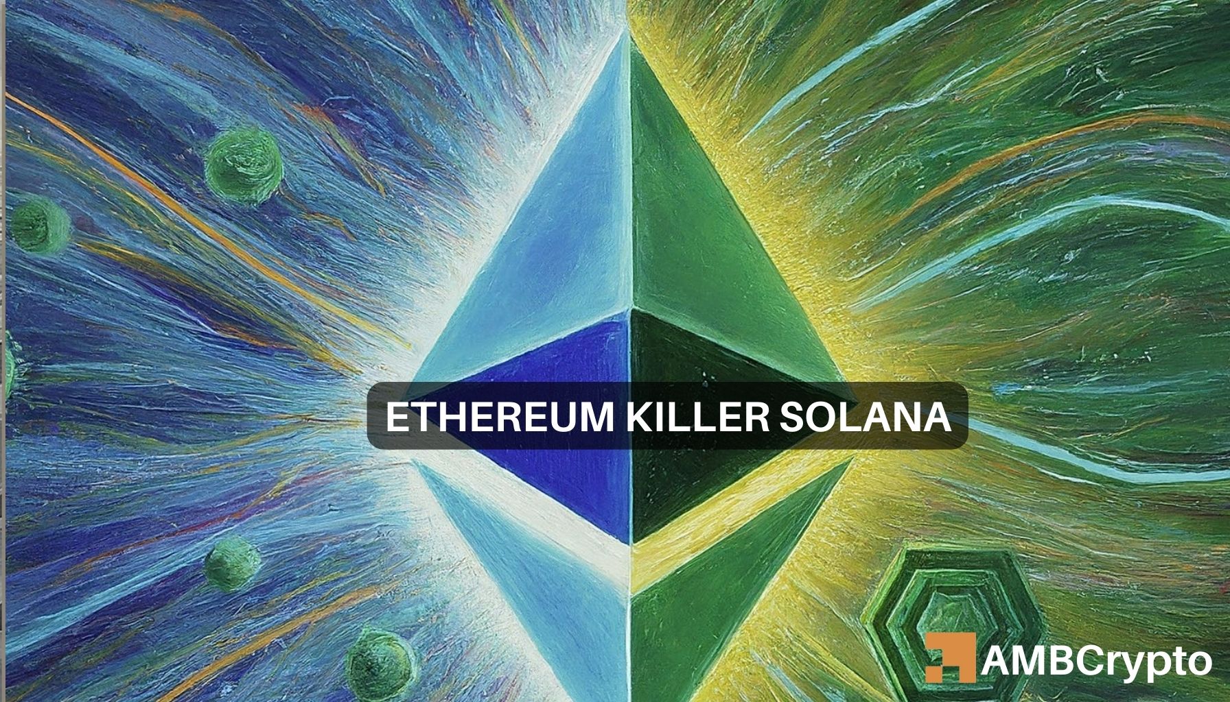 Solana saw significantly higher trading volumes on its decentralized exchanges (DEXes) compared to Ethereum.