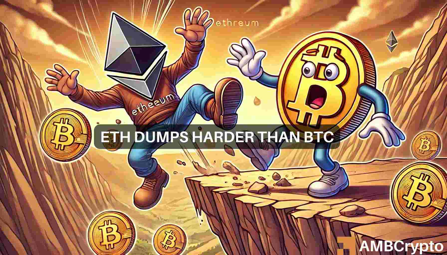 Ethereum investors adopt risk-off approach as ETH plunges. Will ETF launch offer market relief?
