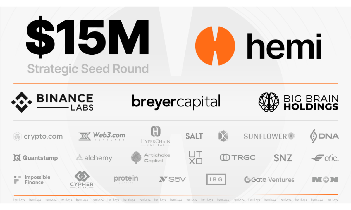 Cypher Capital Backs $15M Hemi Labs Seed Round