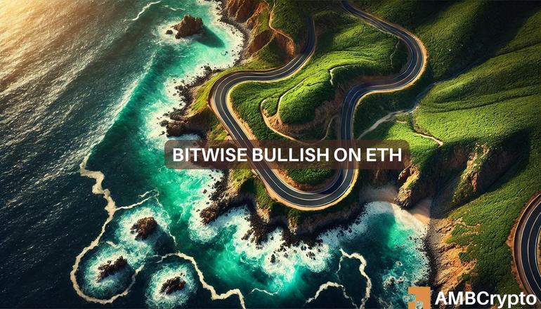 Bitwise exec was confident that ETH price will recover stronger after U.S. elections and regulatory clarity in the DeFi space.