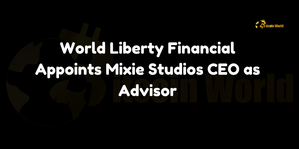 World Liberty Financial Appoints Mixie Studios CEO as Advisor World Liberty Financial, a cryptocurrency project promoted by former U.S. President Donald Trump and his sons, has announced that Matthew Morgan, CEO of Mixie Studios and Mixie Media, has joined the team as an advisor. The news was shared via X (formerly Twitter), highlighting Morgan’s strong