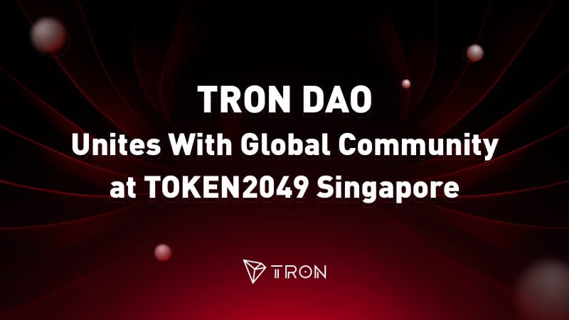 TRON DAO`s active participation in TOKEN2049 Singapore highlights its pivotal role in advancing blockchain security and fostering global Web3 innovation. The post TRON DAO unites with global community at TOKEN2049 Singapore appeared first on Crypto Briefing .