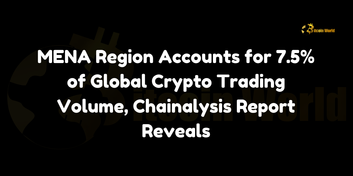 MENA Region Accounts for 7.5% of Global Crypto Trading Volume, Chainalysis Report Reveals According to a recent Chainalysis report, the Middle East and North Africa (MENA) region accounted for 7.5% of the total global cryptocurrency trading volume between July 2023 and June 2024. This statistic, reported by Cointelegraph, highlights the growing influence of the MENA