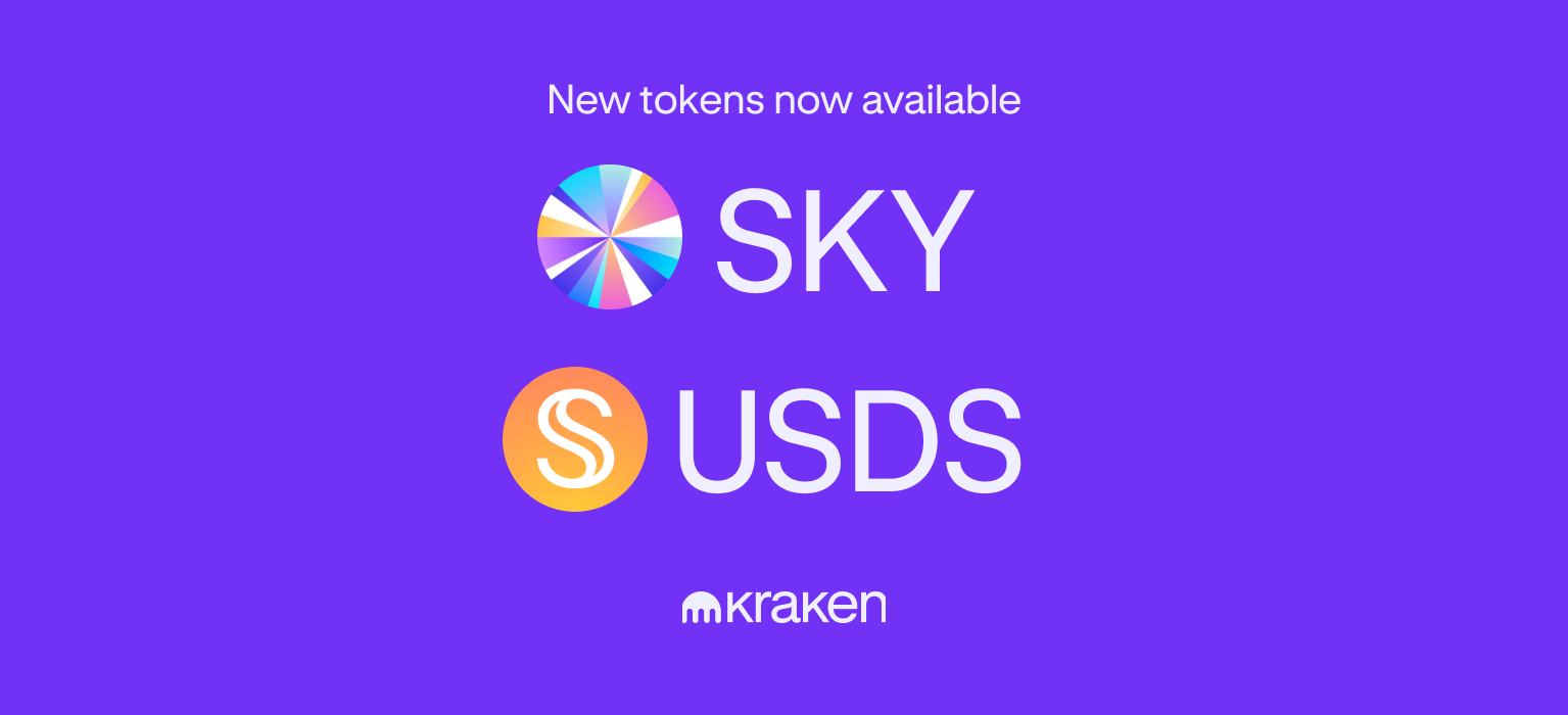 SKY and USDS available for trading!