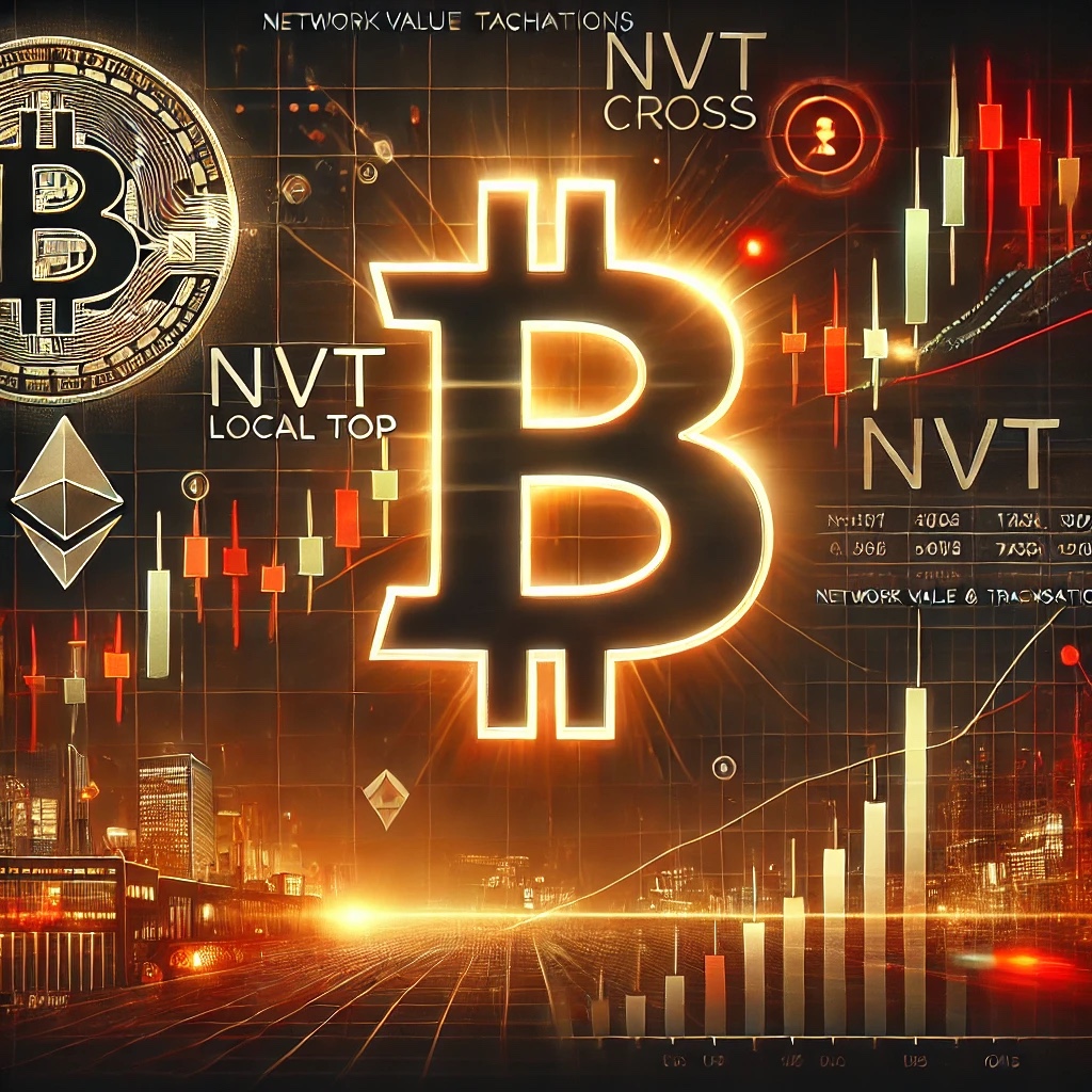 Bitcoin has been experiencing some interesting developments in its market indicators, and a recent analysis points to the NVT (Network Value to Transactions) Golden Cross signaling a potential short-term local top. According to a CryptoQuant analyst known as Darkfost, the NVT Golden Cross—a key metric used to determine market valuation relative to transaction volume—has reached a major level. Related Reading: Is This Bitcoin’s Last Big Drop? Expert Points To Key Indicator Local Top Spotted, What Next? The CryptoQuant analyst revealed that Bitcoin’s NVT Golden Cross has recently reached the 2.9 level, suggesting that the market cap, or price, of Bitcoin, may be outpacing its transaction volume. Particularly, Darkfost explained that a value above 2.2 indicates the possibility of reversing the mean, suggesting that the current valuation could be overextended. On the other hand, a value below -1.6 would indicate that the market is potentially undervalued. For context, the NVT Golden Cross compares the market cap of Bitcoin to the volume of transactions on its network, providing a measure of whether Bitcoin is being traded at a fair value. The signals become stronger when the metric moves deeper into its upper or lower zones. At a current value of 2.9, the indication is that Bitcoin may face short-term price resistance, possibly pointing to a local top at around $65,800, Darkforst revealed. The analyst adds that such levels can gauge potential long and short positions, especially when viewed alongside global chart trends and broader market behaviour. Bitcoin On The Verge Of Major Correction? While the NVT Golden Cross presents a perspective of potential market overvaluation, another CryptoQuant analyst, CryptoOnchain, offers additional insights by analyzing Bitcoin’s movement between exchanges. The recent data shows a significant outflow of Bitcoin from centralized exchanges. This trend of Bitcoin being withdrawn from exchanges is seen across all three key moving averages: 30-day, 50-day, and 100-day. The analyst revealed that such an outflow hasn’t been observed at this scale since November 2022. Notably, a decrease in Bitcoin held on exchanges can be interpreted in multiple ways. Firstly, it often suggests that investors move their assets to more secure storage, such as cold wallets, to hold rather than trade. Related Reading: Is Bitcoin On The Brink Of A Reversal? Here’s What This Key Indicator Suggests This behavior can signal confidence in the asset, as holders may expect its value to increase over time. With fewer BTC available on exchanges for immediate sale, the potential for downward price pressure may decrease, which could set the stage for a bullish momentum in the longer term. However, it can also indicate that traders prepare to exit their positions, anticipating a correction if they foresee market instability or overvaluation. Featured image created with DALL-E, Chart from TradingView