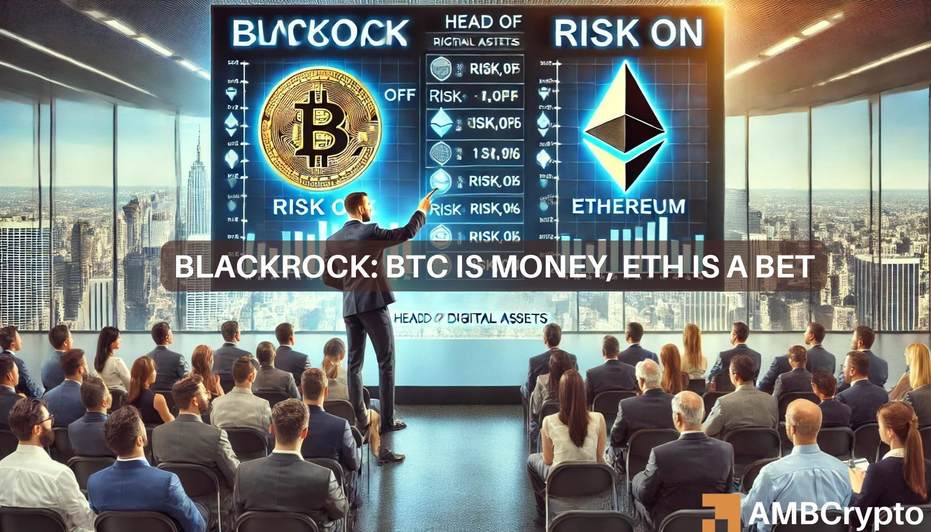 BlackRock: Bitcoin is ‘gold alternative,’ Ethereum a ‘technology bet’ – Why?