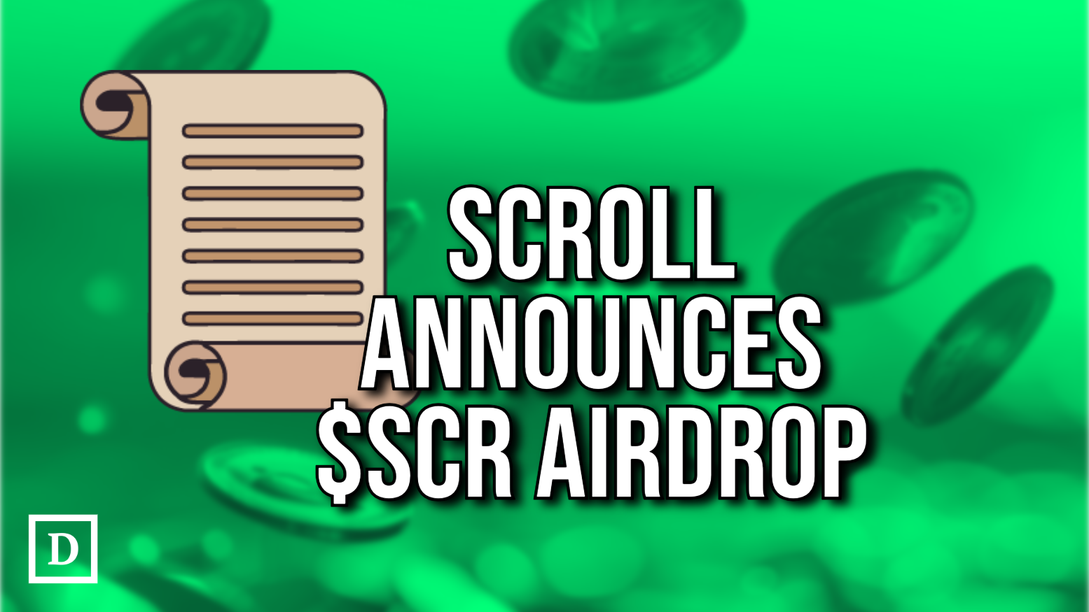 Ethereum Layer 2 Scroll to Airdrop 15% of SCR Token to its Community