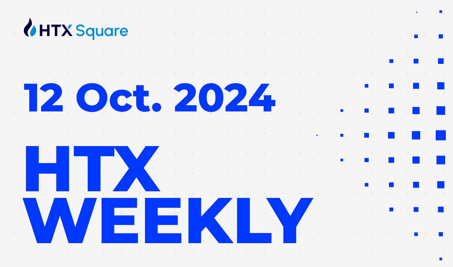 HTX DAO hosted a Twitter Space on its Q3 performance, reaching 890,000 viewers. Official spokespersons and top The post HTX Weekly: 12 Oct. 2024 first appeared on HTX Square .