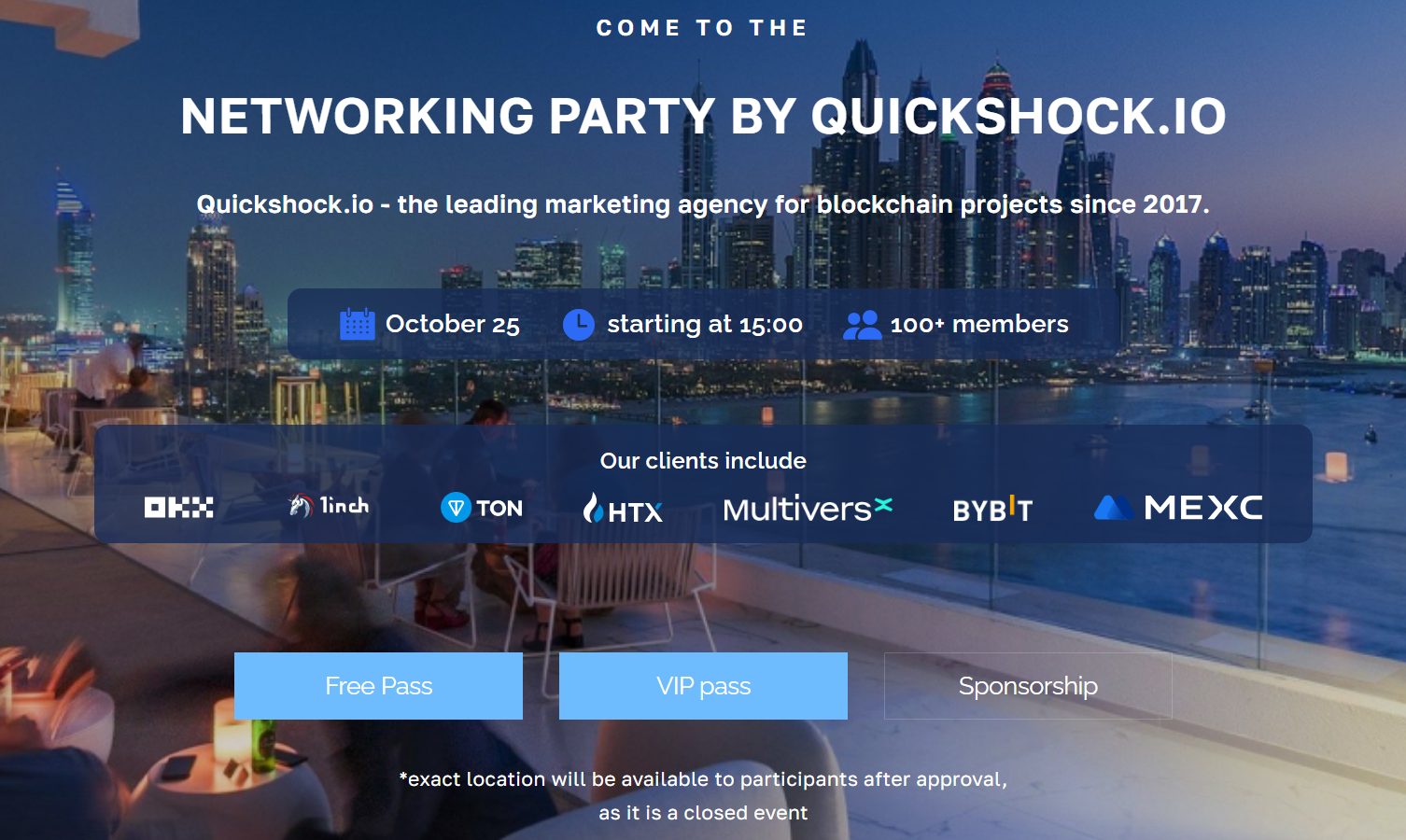 QuickShock - How to find profitable crypto projects in a bull market? Networking with Best Crypto Marketing Agency