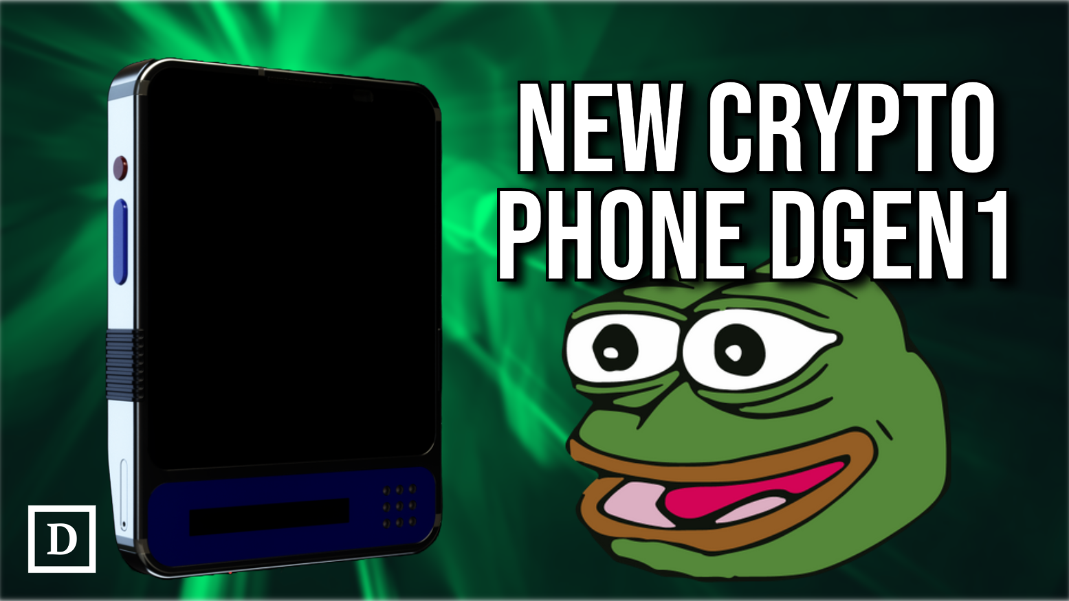 New Ethereum dGEN1 Mobile Phone Enters the Crypto Smartphone Wars