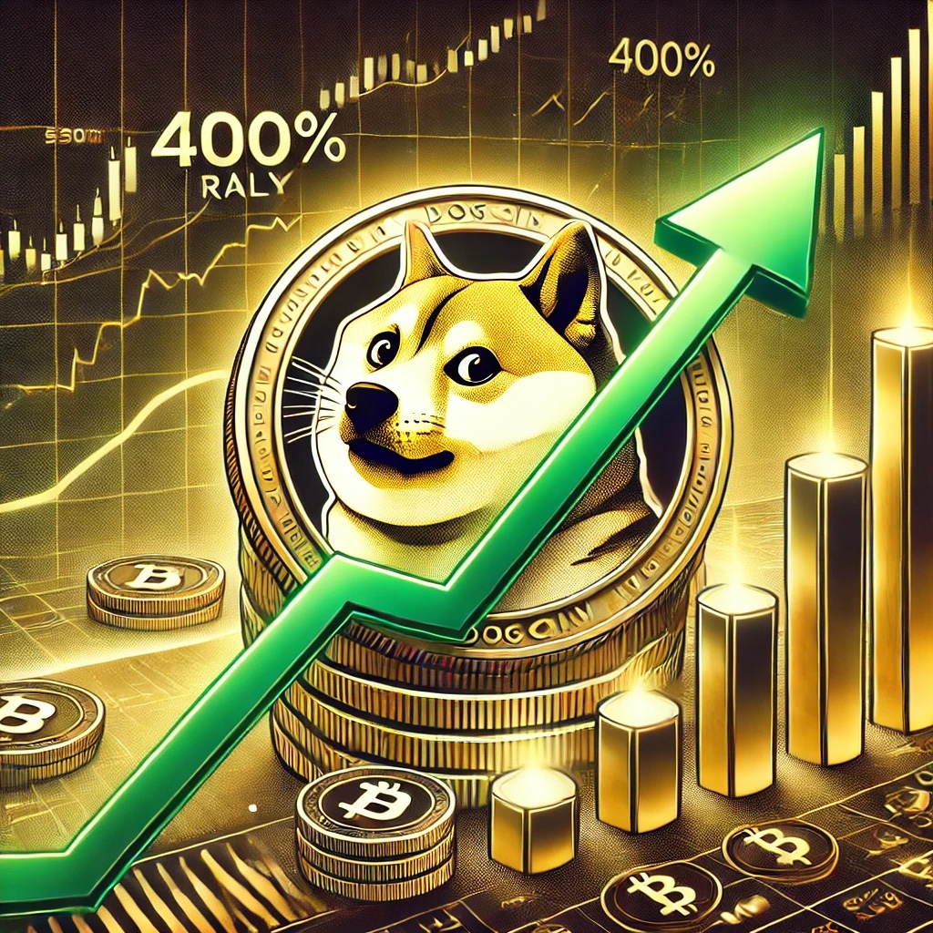 Dogecoin (DOGE) might be on track for a massive rally as the asset continues its consistent uptick in recent weeks, up by a double-digit percent. According to a renowned crypto analyst Javon Marks, based on the historical chart pattern, the memecoin may be on the brink of another parabolic run, similar to the explosive rallies witnessed in the past. Related Reading: Dogecoin Sees Sharp Decline: Over 106,000 Wallets Abandon The Memecoin Why An Over 400% Rally Is Plausible For Dogecoin Based on historical patterns, Marks revealed that Dogecoin may be in the early stages of a significant bull run, potentially heading toward a 431% price increase. Marks highlighted that Dogecoin could quickly reclaim its all-time high of $0.73905, supported by similar price behaviors seen in the past. This revelation was particularly made in a post on X accompanied with a historical price chart of DOGE whereby DOGE is showing a pattern known as the “falling wedge.” This technical formation occurs when the price of an asset consolidates between two downward-sloping trendlines before eventually breaking out. In Dogecoin’s case, Marks observed that DOGE had recently formed this falling wedge pattern and subsequently broken out to the upside. Historically, such breakouts have led to substantial rallies in Dogecoin’s price. Based on this breakout, Marks predicts a significant surge, potentially over 400%, as long as DOGE maintains its momentum. DOGE Recent Price Performance And Outlook Over the past few weeks, Dogecoin has shown gains, aligning with the bullish outlook shared by analysts. In the last 7 days alone, DOGE has surged by 23%, reaching a high of $0.135 in the early hours of today. This performance is notable, as Dogecoin has maintained its upward momentum despite fluctuations in the broader cryptocurrency market. When writing, Dogecoin is trading at $0.1333, representing a 9.5% increase in the past 24 hours. In addition to Javon Marks’ analysis, another prominent figure in the crypto space, Trader Tardigrade, has also weighed in on Dogecoin’s recent market structure. In a post on X, Tardigrade noted that Dogecoin has transitioned from a downtrend to an uptrend. Related Reading: Dogecoin Is The Top ‘Trump Victory’ Trade, Says Investment Firm CEO He pointed out that Dogecoin experienced a false breakout during its previous downtrend, but the absence of a lower low following the false breakout indicates a change in market sentiment. According to Tardigrade, Dogecoin is now forming higher highs and higher lows, signaling a potential continuation of its bullish trend. #DOGECOIN market structure is obviously changed from downtrend to uptrend ???? In the downtrend????, $DOGE formed False Breakout and lower low afterwards. After a transition???? with a false breakout, but no more lower low, $DOGE created a Breakout with a higher low. It’s now making… pic.twitter.com/cy9owb6Ydz — Trader Tardigrade (@TATrader_Alan) October 18, 2024 Featured image created with DALL-E, Chart from TradingView