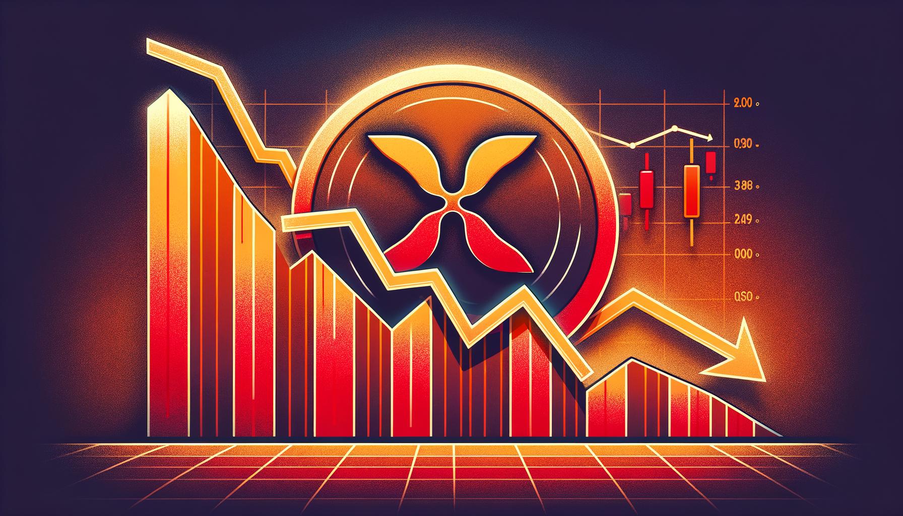 XRP price is moving lower below the $0.5500 level. The bears might gain strength if there is a close below the $0.5200 support zone. XRP price is correcting gains below the $0.5500 zone. The price is now trading below $0.5450 and the 100-hourly Simple Moving Average. There is a new connecting bearish trend line forming with resistance at $0.5365 on the hourly chart of the XRP/USD pair (data source from Kraken). The pair could gain bearish momentum if it declines below the $0.5200 support zone. XRP Price Dips Further XRP price struggled to extend gains above the $0.5600 level and started a downside correction, like Bitcoin and Ethereum. There was a move below the $0.5550 and $0.5500 levels. The price even dipped below $0.5320 and tested $0.5290. A low was at $0.5292 and the price is now consolidating losses and trading below the 23.6% Fib retracement level of the downward move from the $0.5600 swing high to the $0.5292 low. The price is now trading below $0.5450 and the 100-hourly Simple Moving Average. On the upside, the price might face resistance near the $0.5365 level. There is also a new connecting bearish trend line forming with resistance at $0.5365 on the hourly chart of the XRP/USD pair. The first major resistance is near the $0.5440 level. It is close to the 50% Fib retracement level of the downward move from the $0.5600 swing high to the $0.5292 low. The next key resistance could be $0.5520. A clear move above the $0.5520 resistance might send the price toward the $0.5500 resistance. Any more gains might send the price toward the $0.5600 resistance or even $0.5650 in the near term. The next major hurdle might be $0.5800. More Losses? If XRP fails to clear the $0.5365 resistance zone, it could start another decline. Initial support on the downside is near the $0.5280 level. The next major support is near the $0.5220 level. If there is a downside break and a close below the $0.5220 level, the price might continue to decline toward the $0.5050 support in the near term. The next major support sits near the $0.500 zone. Technical Indicators Hourly MACD – The MACD for XRP/USD is now gaining pace in the bearish zone. Hourly RSI (Relative Strength Index) – The RSI for XRP/USD is now below the 50 level. Major Support Levels – $0.5280 and $0.5220. Major Resistance Levels – $0.5365 and $0.5520.