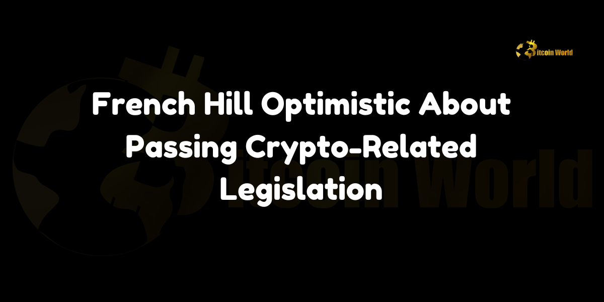 French Hill Optimistic About Passing Crypto-Related Legislation In a positive development for the cryptocurrency community, U.S. Congressman French Hill expressed strong optimism regarding the passage of crypto-related legislation this year. Highlighting the Financial Innovation and Technology for the 21st Century Act (FIT21), Hill emphasized the bill’s role in classifying cryptocurrencies as commodities rather than securities.