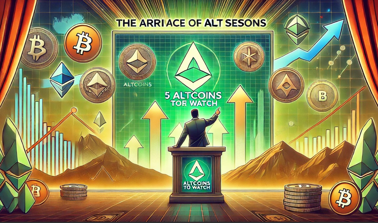 As the cryptocurrency market emerges from a prolonged seven-month consolidation phase, following a parabolic uptrend for Bitcoin and various altcoins in the first quarter of 2024, crypto analyst OxNobler has boldly declared that today marks the start of the next significant altseason. Analyst Predicts Major Price Movements Ahead For Altcoins In a recent post on the social media platform X (formerly Twitter), OxNobler shared insights on the Altcoin Indicator, which has just gone parabolic for the first time in three years. The analyst emphasized the cyclical nature of market phases, driven by capital inflows that shift from Bitcoin into larger-cap tokens before eventually reaching lower-cap altcoins, suggesting a growing liquidity movement that could fuel significant price surges across the altcoin landscape. Related Reading: XRP Price Could Face Last Major Crash, Warns Crypto Analyst Identifying key catalysts for the upcoming liquidity inflows, OxNobler pointed to several factors: the upcoming US election, where both candidates express support for Bitcoin, anticipated Federal Reserve rate cuts, the potential lifting of the cryptocurrency ban in China, and the expected payout of $16 billion from FTX in Q4 2024 to Q1 2025. By analyzing historical price movements and market cycles, OxNobler believes traders can position themselves for substantial gains in the months ahead. OxNobler has highlighted several altcoins that he believes are primed for growth in this new market phase. Key Players In Upcoming Market Shift Realio Network (RIO): This blockchain-based platform focuses on the issuance, investment, and lifecycle management of digital securities and crypto assets. With a current trading price of $0.83 and a market cap of just $4 million, OxNobler believes that RIO is poised for significant upside, especially given the increasing interest in Real World Assets (RWA). Major asset managers like BlackRock are already investing in this sector, potentially driving demand for altcoins such as RIO. Zero Labs (DEAI): This token supports a decentralized artificial intelligence ecosystem focused on data governance. Currently priced at $0.55, DEAI has a market cap of $50 million, making it an attractive option as AI continues to gain traction, specially over the past year behind the buzz surrounding companies like Nvidia. Related Reading: ApeCoin Faces Strong Resistance As Bears Seize Control At $1.755 SUI: Notable for its recent performance, SUI has surged 28% over the past month and an impressive 372% year-to-date, currently trading at $1.98 with a market cap exceeding $5 billion, positioning it well for the expected altseason. Render Network (RENDER): This decentralized GPU rendering network connects users needing GPU computing power with those willing to rent out their resources. Priced at $5 with a market cap of $2.6 billion, the analyst suggests that RENDER is well-positioned to benefit from the increasing demand for GPU computing in various technological applications. TokenFi (TOKEN): Aiming to simplify the crypto and asset tokenization process, TokenFi aspires to become the leading platform in this space, according to the analyst. Currently, TOKEN trades at $0.047 with a market cap of $47 million. Featured image from DALL-E, chart from TradingView.com