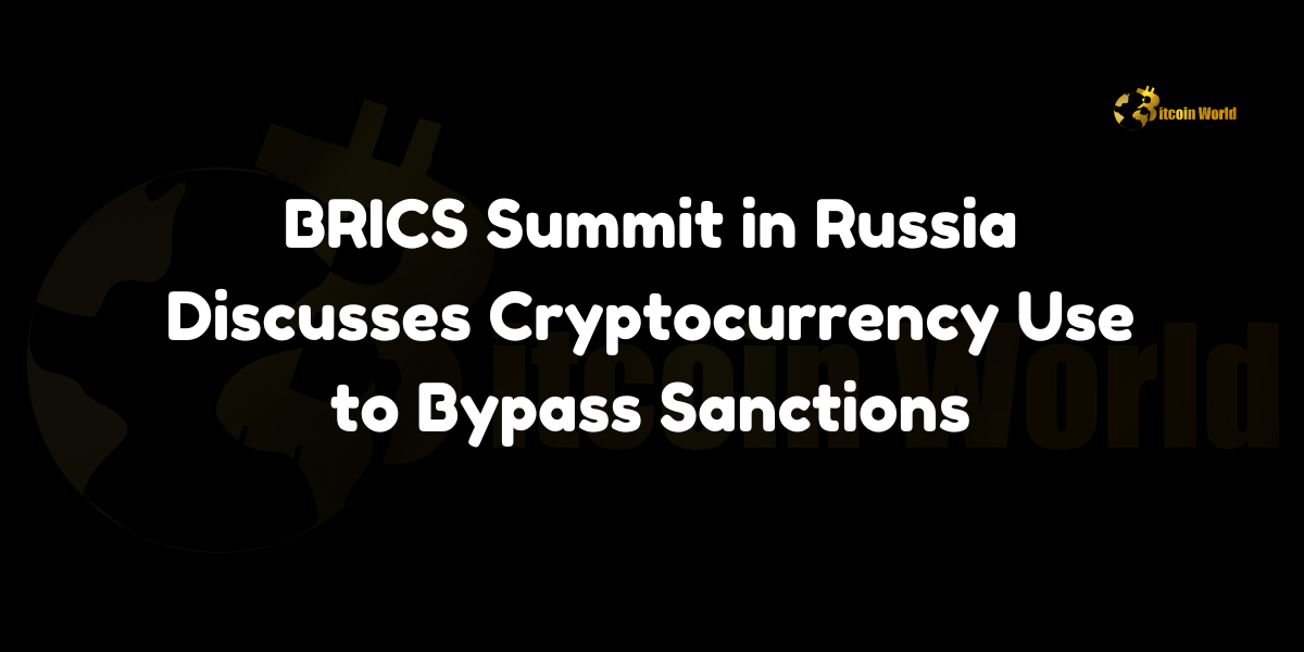 BRICS Summit in Russia Discusses Cryptocurrency Use to Bypass Sanctions In a strategic move to circumvent Western sanctions, the BRICS summit held in Kazan, Russia has incorporated discussions on the utilization of cryptocurrencies into its agenda. According to a post by Matthew Sigel on X (formerly Twitter), Russian lawmakers are pushing for measures that would