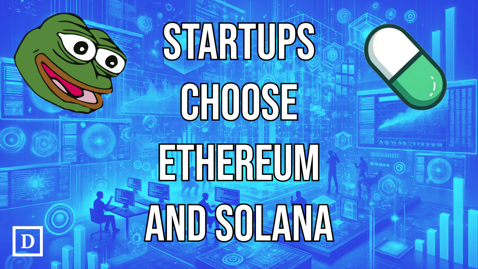 Ethereum`s attracts 62% of new ventures while Solana hosts 18%.