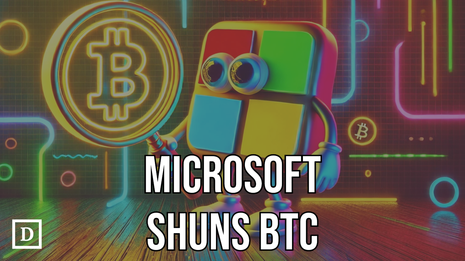 Microsoft Pushes Back Against Proposed Bitcoin Treasury Allocation