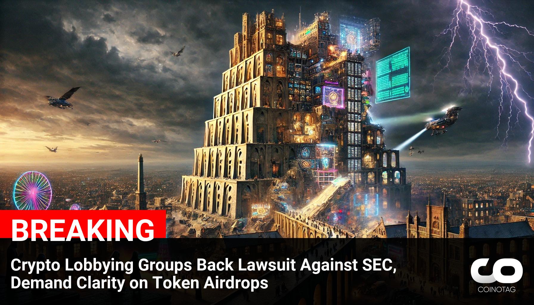 Crypto Lobbying Groups Join Lawsuit Against SEC, Urging Clarity on Token Airdrops