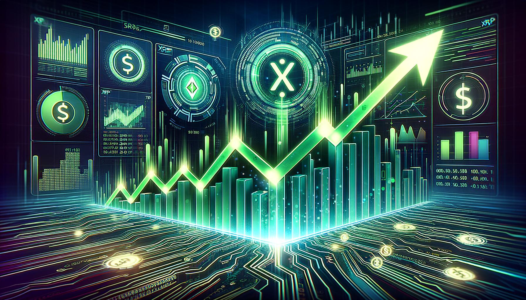 XRP price is gaining pace above the $0.5050 support zone. The price is rising and might even aim for a move above the $0.5500 resistance. XRP price is eyeing a decent increase above the $0.5250 zone. The price is now trading above $0.5220 and the 100-hourly Simple Moving Average. There was a break above a connecting bearish trend line with resistance at $0.5100 on the hourly chart of the XRP/USD pair (data source from Kraken). The pair could gain bullish momentum if it settles above the $0.5350 resistance zone. XRP Price Climbs 4% XRP price remained supported above the $0.4880 level. It formed a base and started a fresh increase above $0.5050 like Bitcoin and Ethereum. There was a move above the $0.5120 and $0.5200 resistance levels. There was a break above a connecting bearish trend line with resistance at $0.5100 on the hourly chart of the XRP/USD pair. Finally, it tested the $0.5365 zone. A high is formed at $0.5368 and the price is now consolidating gains above the 23.6% Fib retracement level of the upward move from the $0.4948 swing low to the $0.5368 high. The price is now trading above $0.5200 and the 100-hourly Simple Moving Average. On the upside, the price might face resistance near the $0.5350 level. The first major resistance is near the $0.5365 level. The next key resistance could be $0.5450. A clear move above the $0.5450 resistance might send the price toward the $0.5500 resistance. Any more gains might send the price toward the $0.5665 resistance or even $0.5720 in the near term. The next major hurdle might be $0.5840. Another Decline? If XRP fails to clear the $0.5350 resistance zone, it could start another decline. Initial support on the downside is near the $0.5250 level. The next major support is near the $0.5155 level or the 50% Fib retracement level of the upward move from the $0.4948 swing low to the $0.5368 high. If there is a downside break and a close below the $0.5155 level, the price might continue to decline toward the $0.5050 support in the near term. The next major support sits near the $0.500 zone. Technical Indicators Hourly MACD – The MACD for XRP/USD is now gaining pace in the bullish zone. Hourly RSI (Relative Strength Index) – The RSI for XRP/USD is now above the 50 level. Major Support Levels – $0.5250 and $0.5155. Major Resistance Levels – $0.5350 and $0.5500.