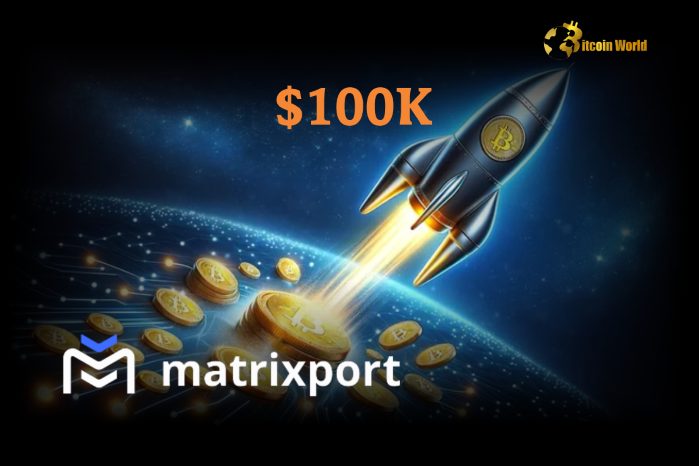 Matrixport Predicts $100K Bitcoin Target with U.S. Adoption and Strategic Reserve Plans