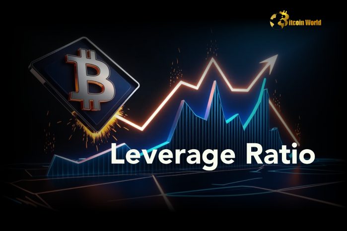 Bitcoin’s Leverage Ratio Hits Two-Year High, Indicating Possible Correction Ahead