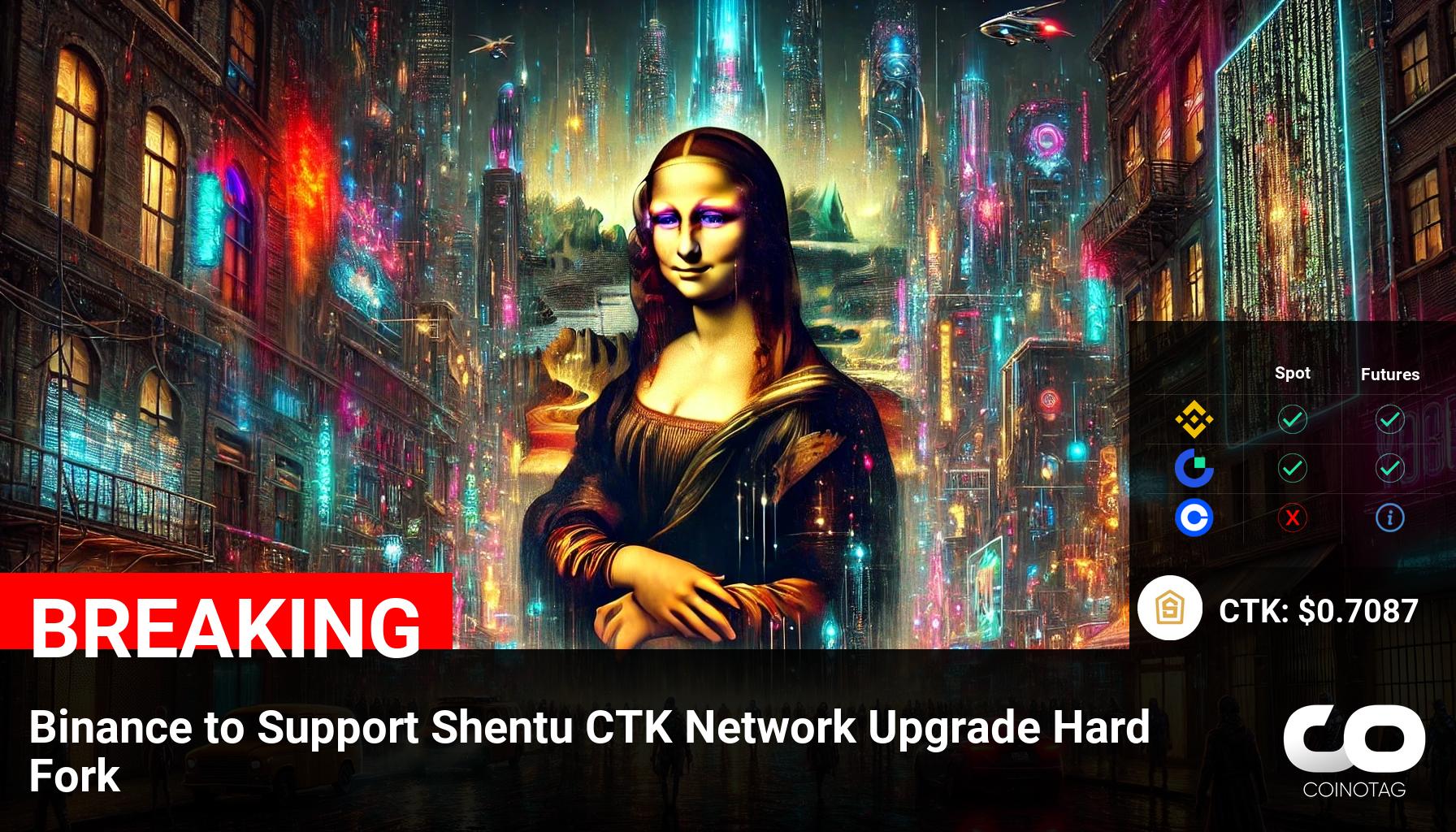 Binance Announces Support for Shentu CTK Network Upgrade Hard Fork: What it Means for CTK Coin (CTK)