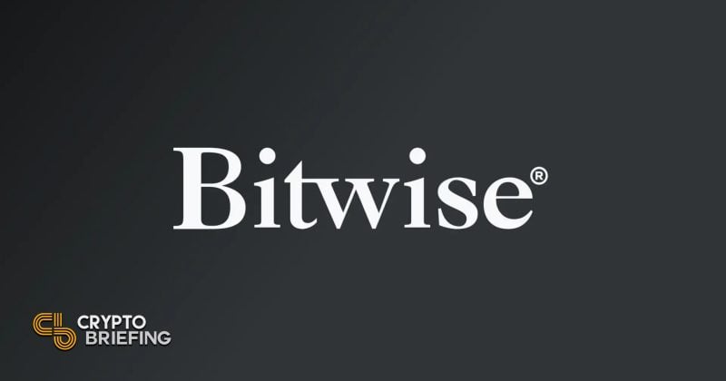 Bitwise files to convert its 10 Crypto Index Fund into an ETP