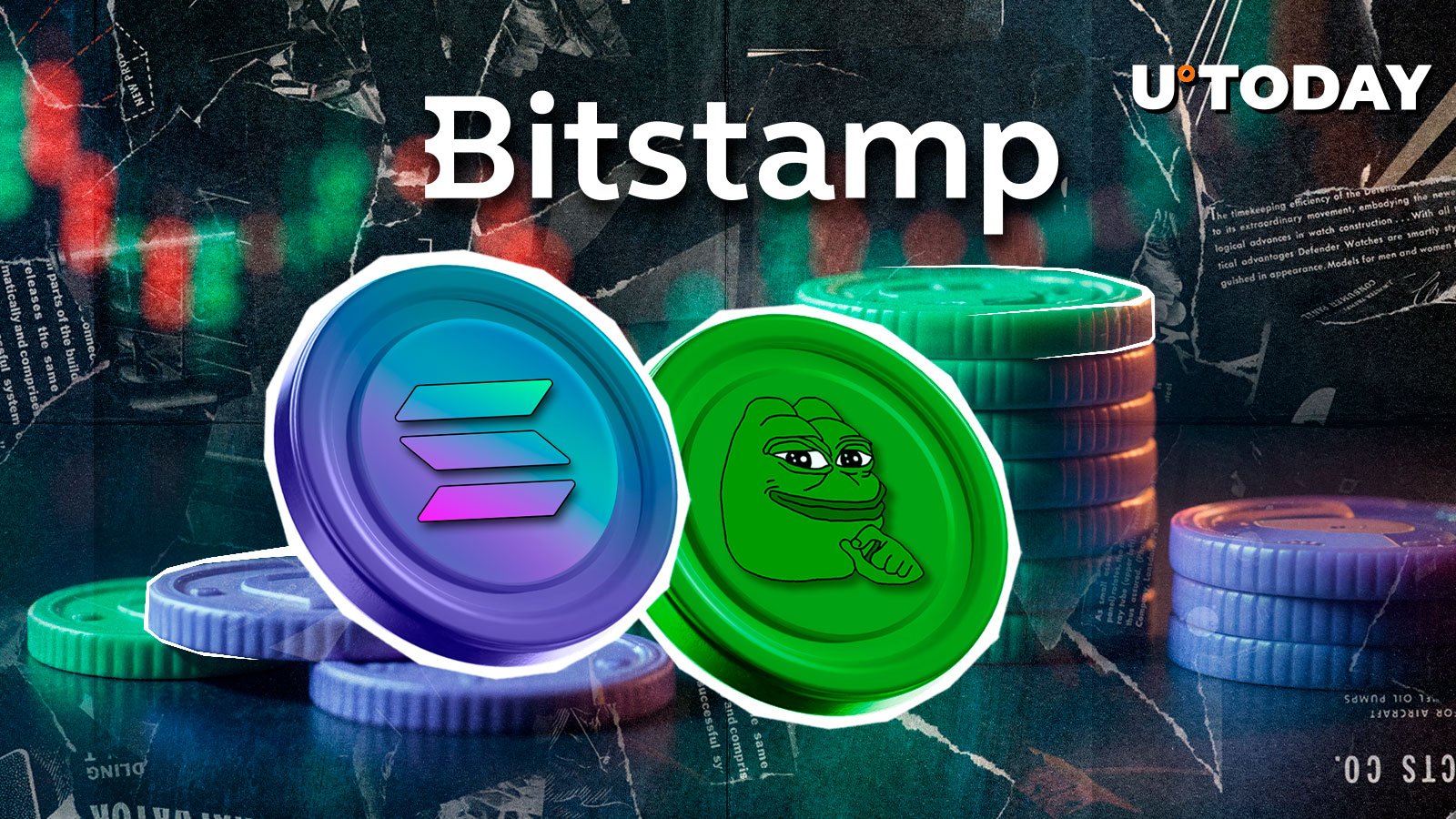 Major US exchange Bitstamp announces Solana (SOL) and PEPE listing