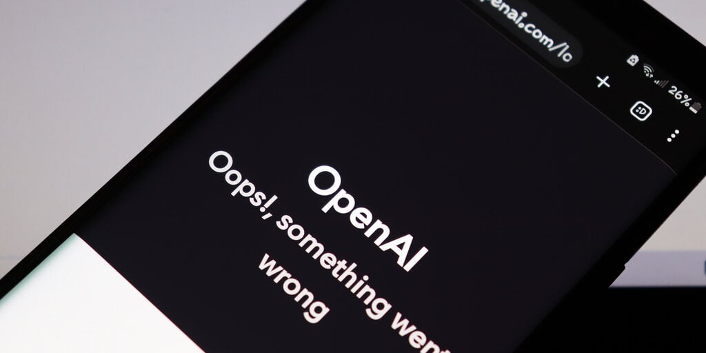 “We`re experiencing an outage right now. We have identified the issue and are working to roll out a fix,” OpenAI said on X on Wednesday.