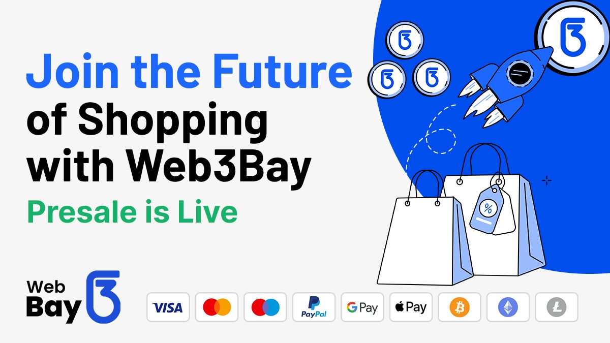 Is Web3Bay the Future of Web3? Comparing It to Arweave & Helium Are you on the hunt for the next big development in Web3? While Arweave and Helium are notable players attracting significant attention, the new contender, Web3Bay, is creating a buzz with its unique project that shows immense potential. Arweave has made waves with a recent 37.83% spike in its price, bolstering positive market predictions due to its decentralized storage capabilities. Helium continues to expand its IoT network through Hotspots, despite a recent 10.53% drop in price, yet maintains a strong growth outlook. Web3Bay, on the other hand, is carving out a niche in the Web3 cryptocurrency market for e-commerce. It’s crafting a decentralized marketplace that brings blockchain technology into online shopping, offering promising ROI potential that positions Web3Bay as a particularly compelling option among emerging Web3 projects. Arweave’s Growing Impact with Decentralized Storage Arweave is attracting interest for its innovative approach to permanent, decentralized storage. Its blockweave technology enables users to store data indefinitely for a one-time fee, appealing to those seeking secure, long-term storage solutions. This feature has contributed to a positive trend in Arweave’s price, especially after a significant weekly increase of 37.83%. Arweave’s strategic expansion includes the acquisition of Odysee, which brought over 7 million new users into its ecosystem, and the involvement in the DeFi space with $260 million staked in its AO hyper-parallel computer. These advancements are solidifying Arweave’s position as a key player in decentralized storage, pushing its potential higher for those interested in crypto-based storage solutions. Helium’s Advancements in the IoT Space with Network Enhancements Helium is advancing in the Internet of Things (IoT) sector by developing a decentralized wireless network where operators can earn HNT tokens. Recent figures show Helium trading at $8.18, with a notable 8% increase over the last 24 hours, though it faced a 5% decline over the week. Despite this fluctuation, Helium’s network expansion continues to foster optimism for its future. A significant milestone for Helium this year was its transition to the Solana blockchain in April 2023, aimed at enhancing scalability and transaction efficiency. This move, coupled with a 21% increase in September due to new Hotspot deployments and growing subscriber numbers, has bolstered its standing. Helium’s expanding network and community involvement lay a solid foundation for sustained growth in the IoT field. Web3Bay: Pioneering the Future of E-commerce with Decentralization Web3Bay aims to transform the e-commerce landscape by positioning itself as the decentralized counterpart to Amazon and eBay. It offers a unique Web3 cryptocurrency platform that empowers users to buy, sell, and manage assets with unparalleled data control. This marketplace leverages blockchain technology to ensure transparency and user ownership, thus providing a secure and standout alternative to traditional centralized platforms. As it embraces the Web3 paradigm, Web3Bay makes decentralized shopping accessible not only to cryptocurrency enthusiasts but also to those new to this digital shift. The 3BAY token, which fuels this ecosystem, has shown substantial ROI potential, surging 6430% from its initial presale price of $0.003 to $0.1959. This growth indicates robust demand as Web3Bay progresses towards its full launch, positioning the 3BAY token as a central topic of discussion in the cryptocurrency community. What distinguishes Web3Bay further is its community-driven governance model, which involves users directly in decision-making, enhancing their commitment and loyalty to the platform. With diverse payment methods, including PayPal, Web3Bay effectively bridges traditional and Web3 markets, broadening its appeal. Given its groundbreaking framework and potential for mass adoption, many in the industry view 3BAY as a potential 100x asset. This positions Web3Bay to potentially revolutionize decentralized e-commerce and spearhead a new era of growth in the cryptocurrency market. Key Highlights With each project offering distinct advantages, Web3Bay, Arweave, and Helium are making significant strides in the crypto landscape. Arweave’s robust storage solutions and Helium’s network expansions provide solid foundations for their respective areas. However, Web3Bay’s integration of a community-driven e-commerce platform with high ROI potential sets it apart, blending decentralized retail with blockchain advantages to position itself as a formidable force in the future of blockchain-based e-commerce. Join Web3Bay Presale Now: Presale: https://web3bay.io/buy Website: https://web3bay.io/ Twitter: https://x.com/web3bayofficial Instagram: https://www.instagram.com/web3bayofficial/ Disclosure: This is a sponsored press release. Please do your research before buying any cryptocurrency or investing in any projects. Read the full disclosure here .