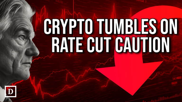 The cryptocurrency market tumbled on Thursday after the Federal Reserve lowered interest rates on Wednesday but expressed caution about further cuts next year. Bitcoin (BTC) fell 4.3% in the past 24 hours, trading at around $99,700, down from its all-time high of $108,000 on Wednesday. Ethereum (ETH) declined 7.3% to $3,579. XRP dropped 6.8% to $2.31, and Solana decreased by 5.4%, now priced at $204. The overall cryptocurrency market cap fell 5.6% to $3.64 trillion, according to CoinGecko , reflecting broad market weakness. To continue reading this as well as other DeFi and Web3 news, visit us at thedefiant.io