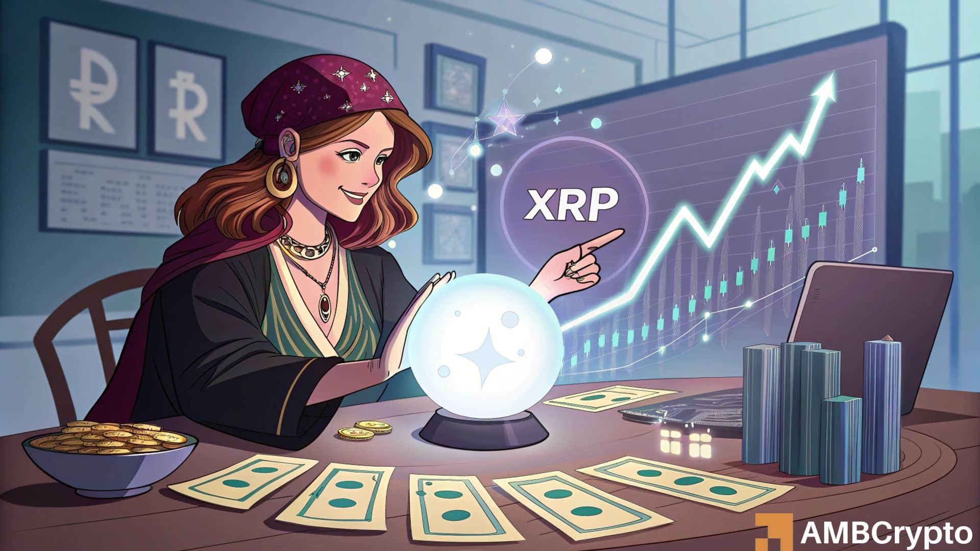 XRP trades above key EMAs – Analysts predict a 6,800% rally to $168!