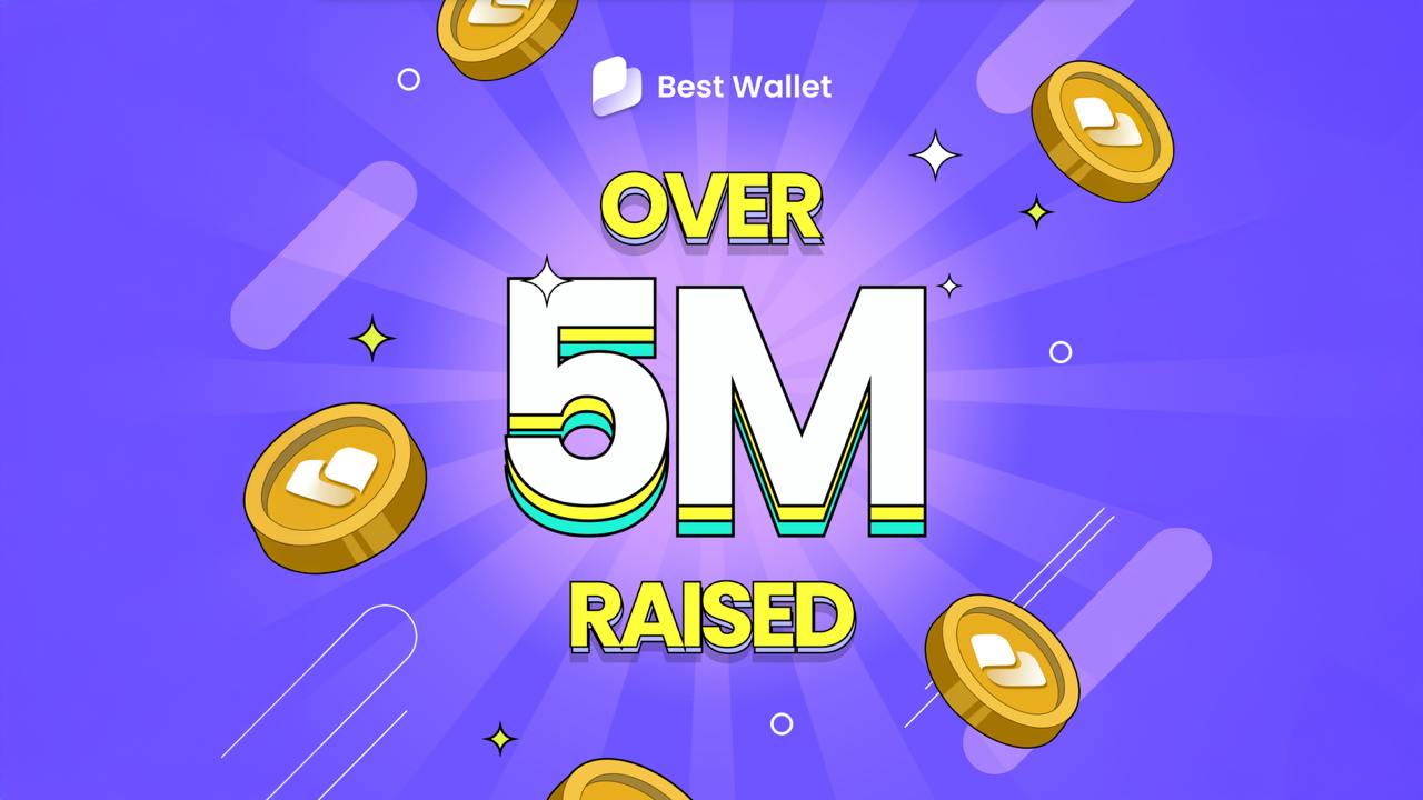 The Best Wallet ($BEST) token presale continues to attract significant interest from investors as it crosses the $5 million mark. It’s been just a few weeks since the capital raise started and the project’s advanced features appear to have been enough to persuade Web 3 enthusiasts to chip in and position themselves for massive gains