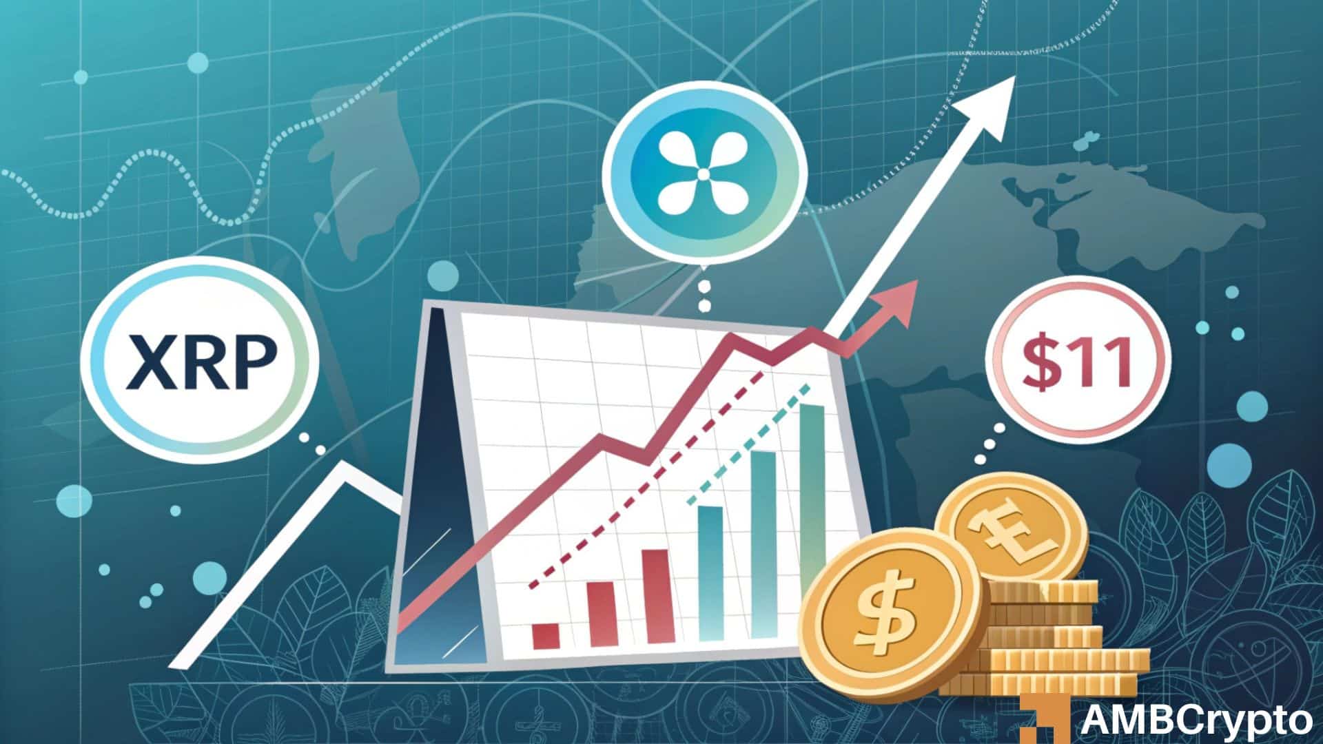 XRP has surged by double-digits on the charts and this hike might take XRP places.