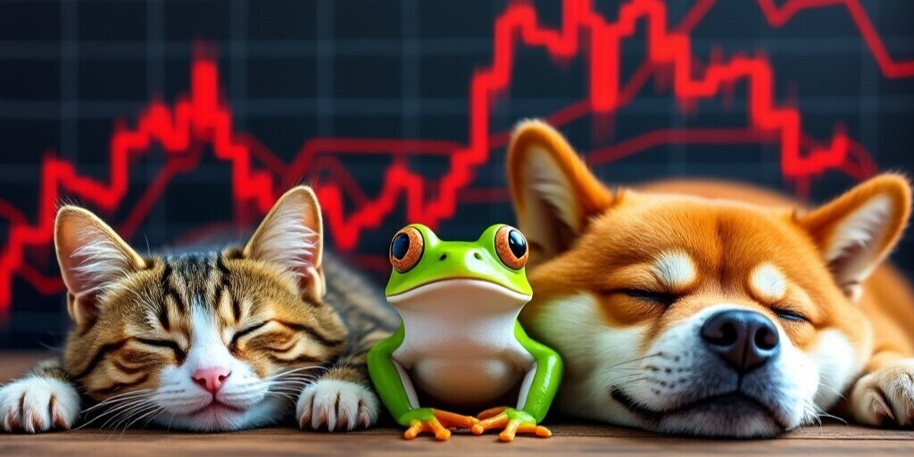 Dogecoin Dives 10%—But These Meme Coins Are Down Even Worse