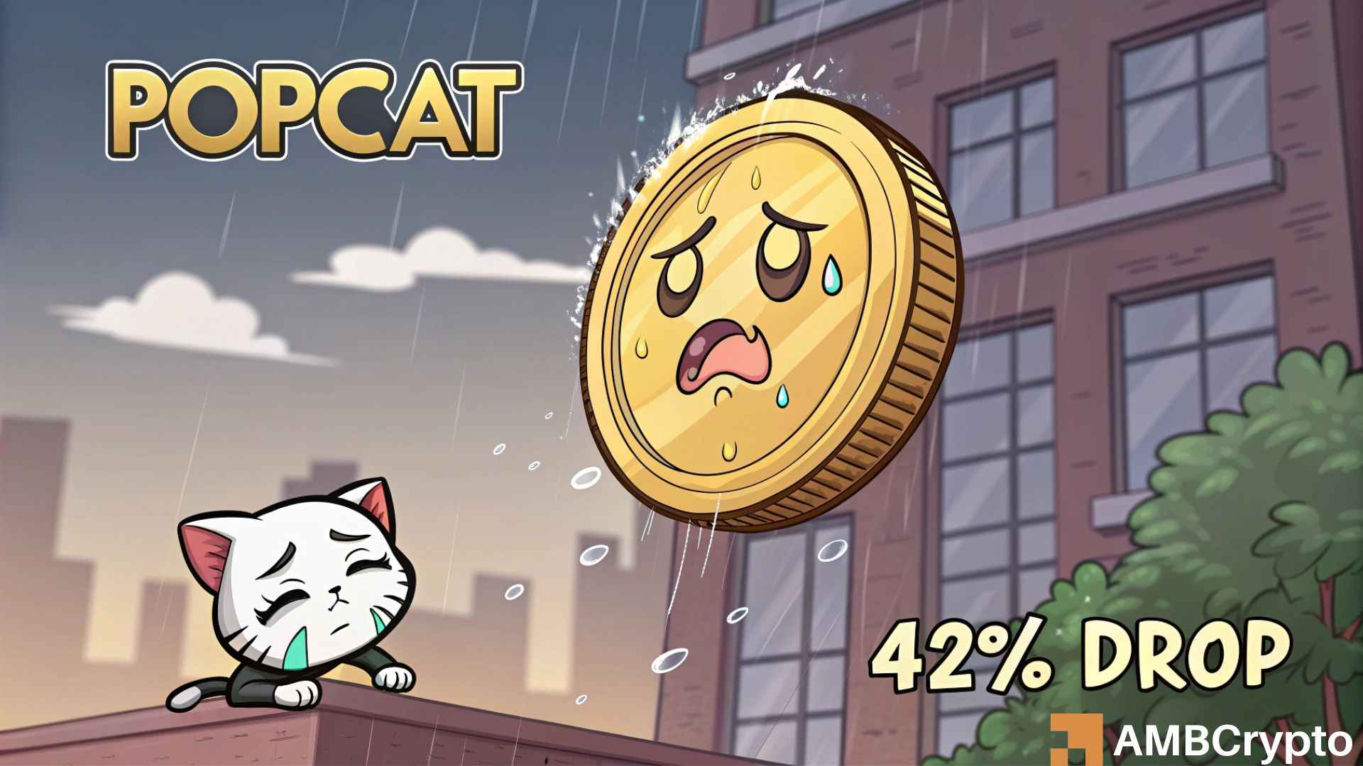 POPCAT could be poised for a 42% drop – Here’s why