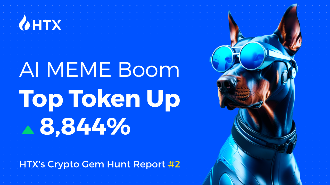 HTX’s Crypto Gem Hunt #3: Top Gainer Up 8,844% Amid AI MEME Boom