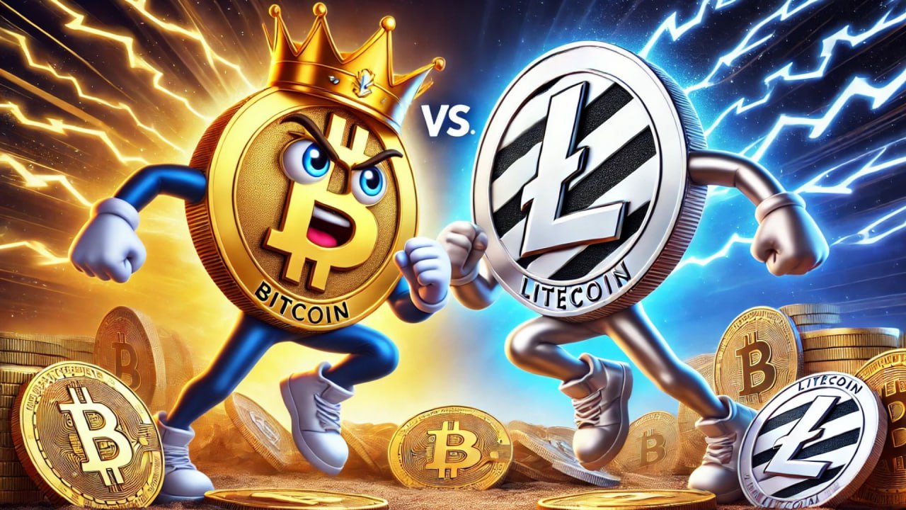 Bitcoin (BTC) and Litecoin (LTC) are two of the most well-known cryptocurrencies in the world and have often drawn comparisons due to their similarities and origins. Also called the flagship cryptocurrency, Bitcoin is the world’s largest and most popular cryptocurrency. On the other hand, Litecoin may not be as well known as its peers but it ranks among the top twenty cryptocurrencies and aims to improve upon the perceived shortcomings of its predecessor. An Introduction To Bitcoin And Litecoin Bitcoin (BTC) was introduced in 2009 by the pseudo-anonymous Satoshi Nakamoto BTC to its reserves. Bitcoin is powered by the blockchain, a distributed, decentralized, public ledger that ensures complete security and transparency. All data (metadata, transaction information, buyer info, seller info) is stored in cryptographically connected blocks. Once added to the blockchain, the transaction becomes immutable and cannot be altered. Bitcoin uses the Proof-of-Work consensus mechanism to verify and add transactions to the blockchain. However, it has come under criticism because it requires enormous computational resources. It also uses the SHA-256 cryptographic hash function to encrypt the blockchain. Now, let’s look at Litecoin. Litecoin was introduced in 2011 by former Google engineer Charlie Lee and was one of the earliest altcoins in the cryptocurrency space, released only a couple of years after the Bitcoin whitepaper. It was designed to be a faster, lighter version of Bitcoin and address some of the latter’s perceived shortcomings. Like Bitcoin, Litecoin also uses blockchain technology as a decentralized currency. However, it has considerable enhancements to improve transaction speeds and reduce fees. According to supporters of Litecoin, it was created in response to Bitcoin’s perceived pivot towards centralization. Litecoin is closely related to Bitcoin and has adopted several features that Lee felt worked for Bitcoin in its early stages. However, it has also improved upon several of Bitcoin’s features. For example, while Litecoin also uses the Proof-of-Work consensus mechanism, it is considerably less reliant on computing power. It also uses Scrypt for its hashing function (more on this later). Key Differences Between Bitcoin and Litecoin Bitcoin and Litecoin have several differences that set them apart. Both serve different purposes, use a different hashing algorithm, and differ regarding block times. Let’s look at these differences in a little more detail. Purpose Satoshi Nakamoto created Bitcoin as a decentralized, digital alternative to traditional fiat currencies. It allows users to transact with one another without requiring a third party. According to its whitepaper, Bitcoin addresses the glaring inefficiencies and vulnerabilities of the traditional financial system, like high transaction fees, third-party intermediaries, and centralization of control. On the other hand, Litecoin was developed to improve upon Bitcoin and address its shortcomings, primarily speed, and scalability. Litecoin creator Charlie Lee intended to create a digital currency that could handle transactions efficiently without compromising on decentralization and security. Underlying Technology Now, let’s look at their underlying technology. Bitcoin uses the Proof-of-Work consensus mechanism to validate and add transactions to the blockchain. It uses SHA-256 for this consensus mechanism, making it require significant computational resources. This is what makes Bitcoin mining an energy-intensive and resource-heavy process. While highly secure, SHA-256 has been criticized for its negative environmental impact. Litecoin uses the Scrypt algorithm for its consensus mechanism, making it significantly less energy-intensive than SHA-256. Litecoin developers chose Scrypt to make Litecoin mining more accessible to users and reduce dependence on specialized mining hardware. Block Generation And Transaction Speeds Block Generation time is one of the most prominent differences between Bitcoin and Litecoin. Bitcoin has a block generation time of 10 minutes, although scaling solutions are attempting to address this. On the other hand, Litecoin generates a new block every 2.5 minutes. Thanks to Litecoin’s shorter block time, transactions are confirmed faster than on Bitcoin, making it ideal for smaller transactions, while Bitcoin caters to large and infrequent BTC transactions. Use Cases Bitcoin has seen widespread adoption as it has become a part of mainstream finance. Several companies and financial institutions have integrated BTC into their investment portfolios, while companies like MicroStrategy have added Bitcoin to their reserves. The launch of spot Bitcoin ETFs brought unprecedented interest in the cryptocurrency, with some of the largest investment banks launching exchange-traded funds, making it more accessible to retail users. Litecoin has not seen widespread adoption but is accepted as a mode of payment by several merchants, businesses, and financial institutions. Tokenomics Bitcoin’s supply has been capped at 21 million BTC , with over 19.8 million BTC currently in circulation. Bitcoin’s limited supply and periodic halving events significantly affect its scarcity and value, making it a deflationary asset. Litecoin’s supply is also capped at a maximum of 84 million LTC, with over 75 million in circulation. Similarities Between Bitcoin And Litecoin Now that we have examined the differences between Bitcoin and Litecoin, let’s look at their similarities. Bitcoin and Litecoin operate on a decentralized network, meaning no single entity or centralized authority can control them. Decentralization is a key feature of both cryptocurrencies and ensures transactions are transparent, secure, and censorship-resistant. Secondly, Bitcoin and Litecoin are both open-source projects. Their source code is publicly available and can be viewed and modified by anyone, encouraging transparency, trust, security, and developer participation, helping improve the network. Bitcoin and Litecoin both use cryptographic techniques and the Proof-of-Work consensus mechanism to validate transactions and secure the network. Both are highly resilient to attacks thanks to their decentralized nature and developer support. In Closing: A Compliment To Bitcoin Litecoin was created as a lighter, scalable, and practical medium of exchange, facilitating smaller and faster transactions. On the other hand, Bitcoin has established itself as a store of value, a hedge against inflation, and an investment asset. Litecoin’s similarities to Bitcoin have also made it a valuable testnet for Bitcoin, highlighted by Litecoin’s early adoption of the SegWit soft fork and why many believe Litecoin is the silver to Bitcoin’s gold. Disclaimer: This article is provided for informational purposes only. It is not offered or intended to be used as legal, tax, investment, financial, or other advice.