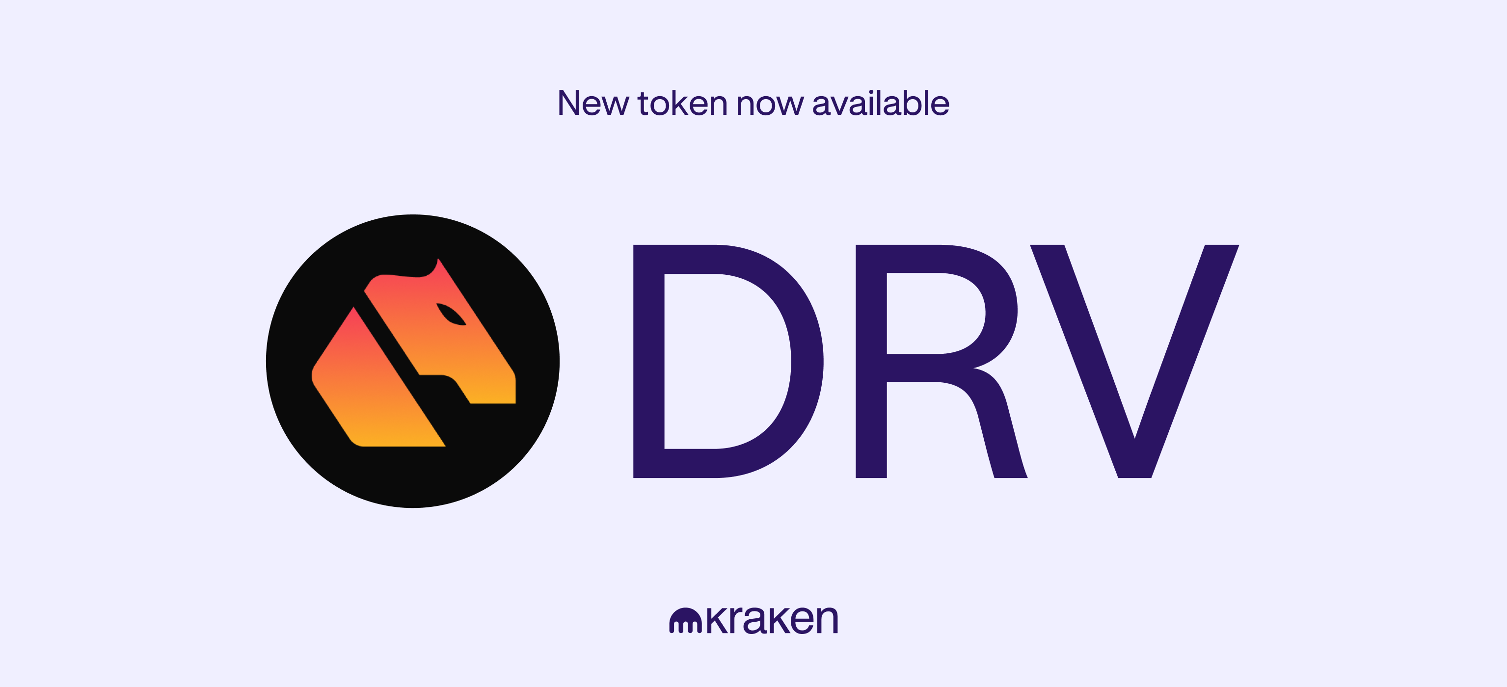 We’re thrilled to announce that DRV is now available for funding and trading on Kraken! Funding and trading DRV funding and trading is live as of 12:00 AM UTC today, January 15, 2025. To add an asset to your Kraken account, navigate to Funding, select the asset you’re after, and hit ‘Deposit’. Make sure to deposit your tokens into networks supported by Kraken. Deposits made using other networks will be lost. Trade on Kraken The new token is tradeable on Kraken and Kraken Pro with the following parameters: Asset Pair Price decimal precision Minimum order size Minimum deposit DRV USD, EUR 0.0001 25 25 Note: Trading via Kraken App and Instant Buy will be available once the liquidity conditions are met (when a sufficient number of buyers and sellers have entered the market for their orders to be efficiently matched). DRV is not available in DE . Here’s some more information about these assets: Derive (DRV) is the native token of Derive, a decentralized derivatives exchange. Derive provides access to options, perpetual futures and more recently AI-enabled trading features, enabling users to hedge risks and speculate on different types of crypto assets without relying on traditional intermediaries. The DRV token is used for governance , collateralization, and incentivizing participation in the Derive ecosystem. Ready to trade but don’t have a Kraken account yet? Sign up today ! Get Started with Kraken Will Kraken make more assets available? Yes! But our policy is to never reveal any details until shortly before launch – including which assets we are considering. All of Kraken’s available tokens can be found here , and all future tokens will be announced on our Listings Roadmap and social media profiles . Our client engagement specialists cannot answer any questions about which assets we may be making available in the future. These materials are for general information purposes only and are not investment advice or a recommendation or solicitation to buy, sell, stake or hold any cryptoasset or to engage in any specific trading strategy. Kraken does not and will not work to increase or decrease the price of any particular cryptoasset it makes available. Some crypto products and markets are regulated and others are unregulated; regardless, Kraken may or may not be required to be registered or otherwise authorised to provide specific products and services in each market, and you may not be protected by government compensation and/or regulatory protection schemes. The unpredictable nature of the cryptoasset markets can lead to loss of funds. Tax may be payable on any return and/or on any increase in the value of your cryptoassets and you should seek independent advice on your taxation position. Geographic restrictions may apply. See Legal Disclosures for each jurisdiction here . The post DRV is now available for funding & trading! appeared first on Kraken Blog .