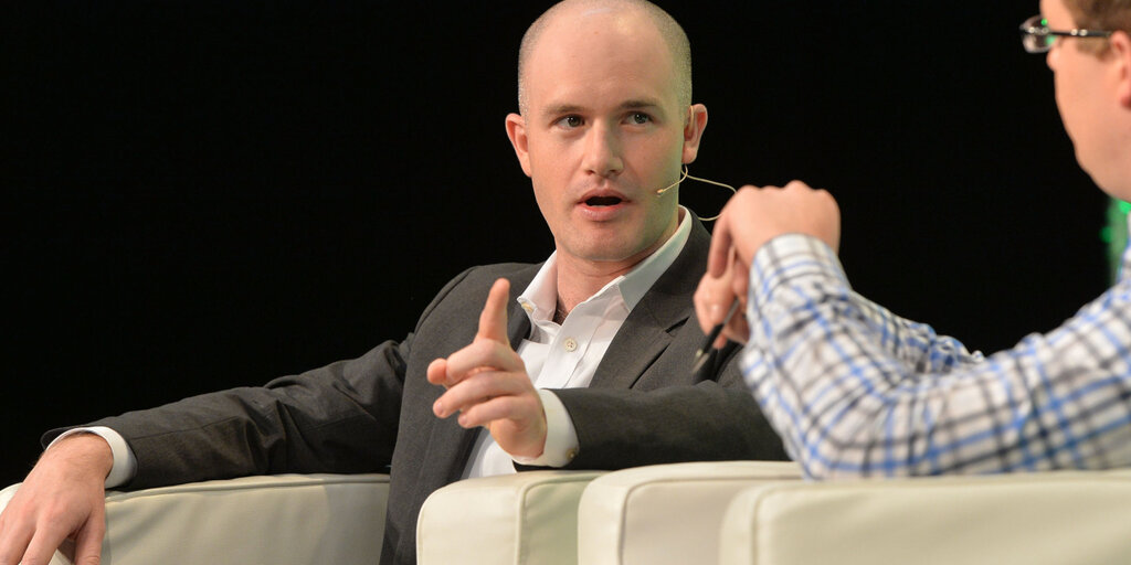 Coinbase CEO Brian Armstrong Urges `Rethink` of Exchange Listings