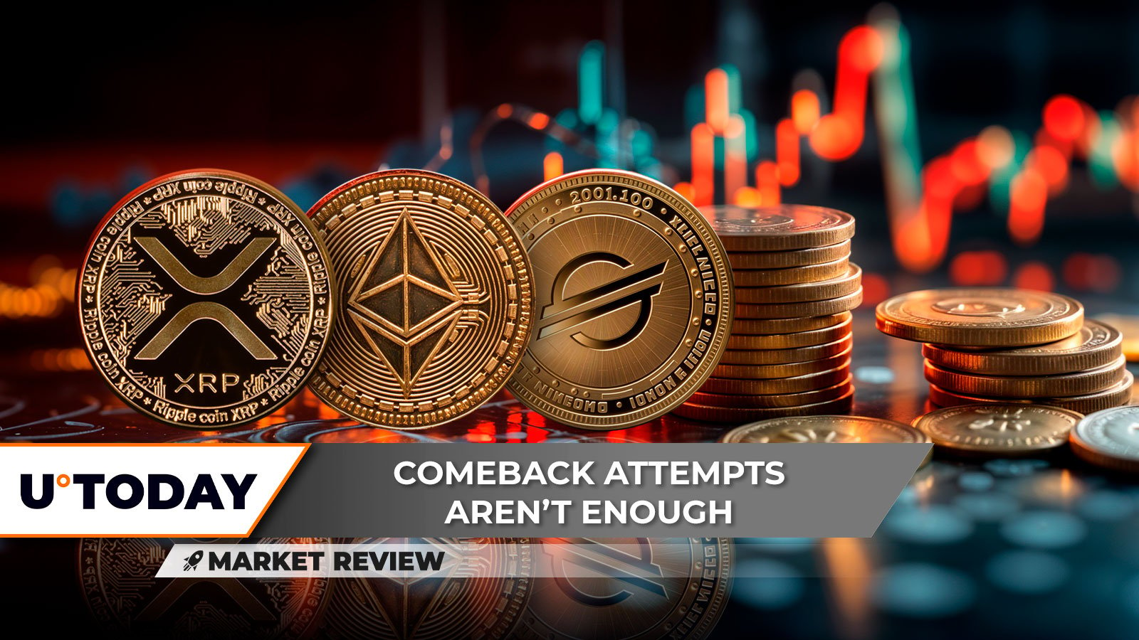 XRP Comeback Imminent? Crucial Signal, Ethereum (ETH) Price Hanging For Dear Life, Stellar (XLM) In Comeback Mode