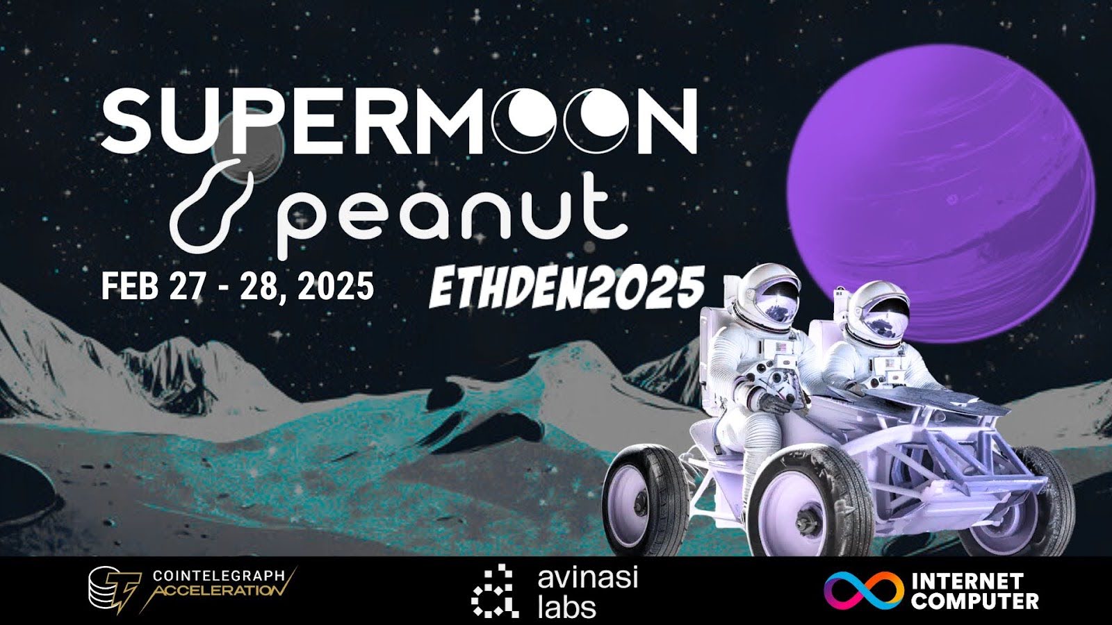 Supermoon and Peanut Trade to Host Leading Founders & Investors during ETH Denver 2025.