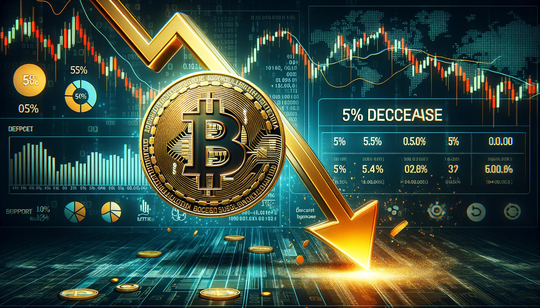 Bitcoin Price Tumbles 5%—Key Support Levels in Focus