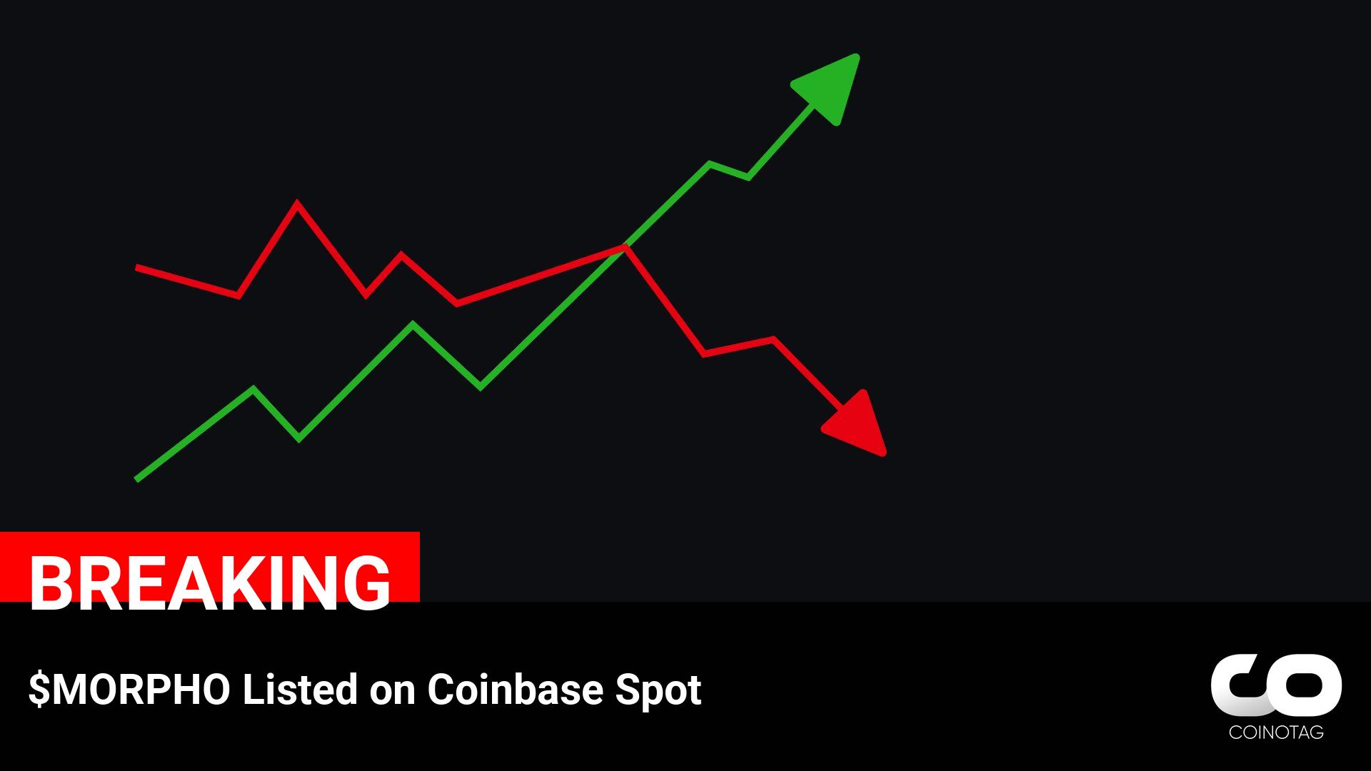 $MORPHO Listed on Coinbase Spot