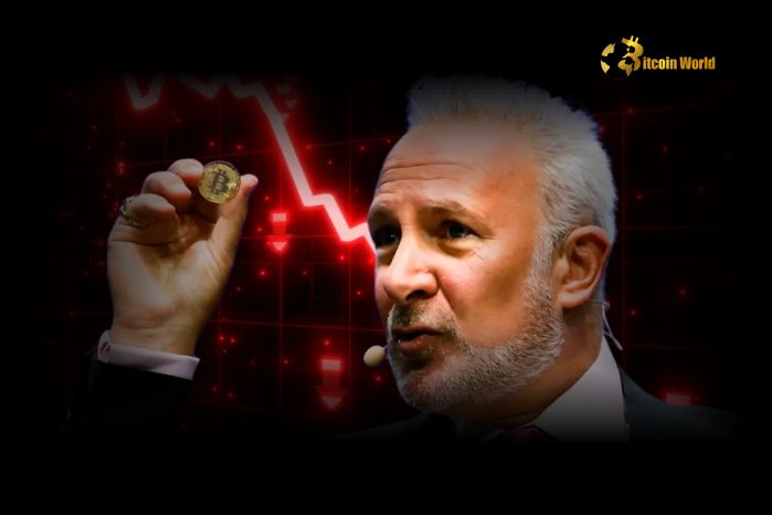 Urgent Warning: Bitcoin ETF Sales Could Trigger Terrifying BTC Crash, Says Peter Schiff