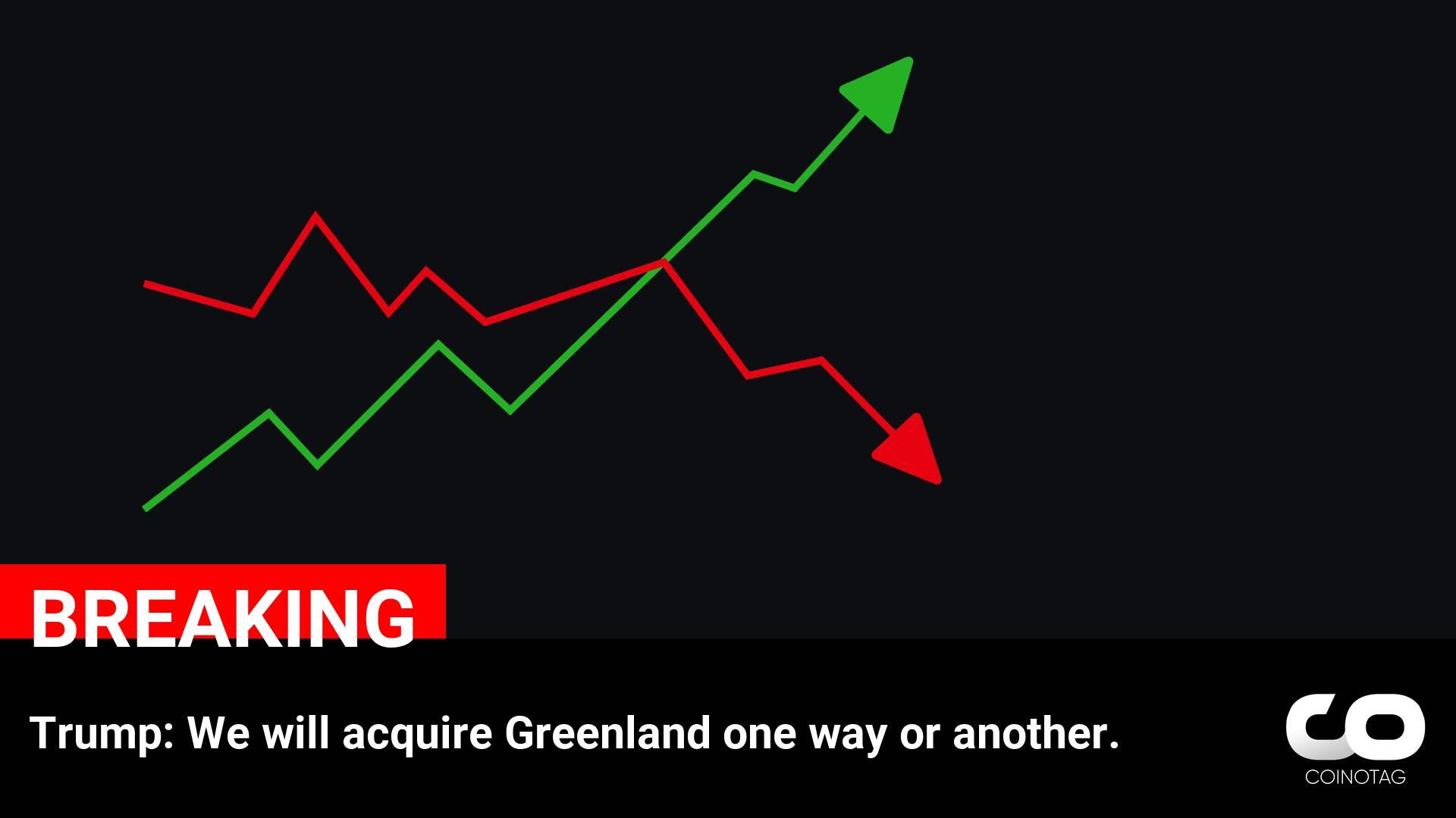 Trump: We will acquire Greenland one way or another.