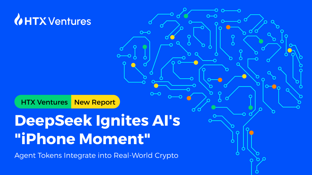 HTX Ventures: DeepSeek Triggers AI’s “iPhone Moment”, Accelerating AI Agents into Real Crypto Use