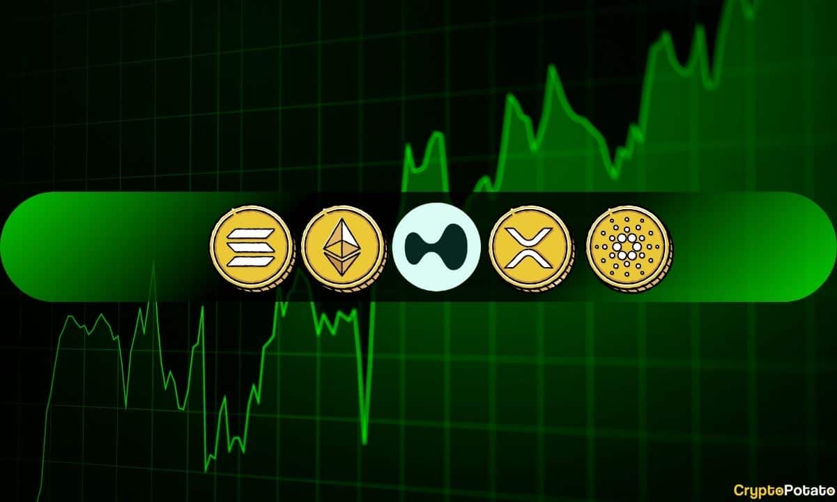 This week, we examine Ethereum, Ripple, Cardano, Solana, and Hyperliquid in greater detail. Ethereum (ETH) Ethereum fell by 13% this week after the price failed to hold above $2,000. With this key psychological level lost, buyers have retreated to the support found at $1,800. This latest drop in price puts ETH at bear market levels not seen since 2023. In December 2024, this cryptocurrency entered into a downtrend that barely had any relief rallies since. This severe correction saw the price fall by almost 60% from its most recent high at $4,100. Looking ahead, Ethereum is in desperate search of a bottom that can stop this downtrend. It’s still uncertain if the support at $1,800 will be able to stop sellers so that it can start a recovery. Chart by TradingView Ripple ( XRP ) Surprisingly, XRP continues to hold above $2 even though its price fell by 8% this week. Somehow, buyers managed to stop any pressure from sellers at this key level, which has already been tested several times. At the time of this post, the asset is found around $2.3 and will need to move above $2.4 if it hopes to re-test the key resistance at $3. XRP has a good shot at that if buyers pick up momentum in the coming days. Looking ahead, XRP looks much better than most altcoins making lower lows, like Ethereum. This makes it an outlier that may be quick to move higher once market sentiment improves. That would be confirmed if the $3 resistance is broken later on. Chart by TradingView Cardano (ADA) ADA had a difficult week after it crashed by 18% and returned to the key support at $0.64. So far, the price seems to hold above this level, but the momentum remains bearish even if the it was briefly above $1 at the start of March. The resistance is found at $0.9 and this level has to turn into a key support if ADA is to return on an uptrend. Considering the overall altcoin market remains bearish, it is hard to see Cardano becoming an outlier. Looking ahead, this cryptocurrency is found in a downtrend. Until this reverses, ADA’s price is likely to make new lows with $0.5 as a key level if the current support fails. Chart by TradingView Solana (SOL) Solana had another bad week. Its price fell by 12% after losing support at $134. With this level turned into key resistance, buyers have retreated to $105, which is currently the most important support level. The chart of SOL looks very similar to Ethereum. It’s making lower lows which is characteristic of a clear downtrend. It is unlikely that a reversal will happen any time soon, but the support around $100 is a good candidate for a relief rally, at least. Looking ahead, Solana may make new lows. If so, watch closely how the price will react around $100. Either way, this cryptocurrency must not lose a three-digit price, as that would be a major psychological blow to any bullish sentiment. Chart by TradingView Hyperliquid (HYPE) Hyperliquid entered the crypto space on a very high note with an excellent release of its HYPE token, which saw its valuation skyrocket in the first few weeks after launch. However, this sentiment quickly changed at the end of 2024. Since February, HYPE’s price has been in a downtrend. It closed the week with an 18% loss after the support at $15 turned into resistance. Buyers have now retreated to $11, which could provide some relief in the future if sellers continue to maintain pressure. Looking ahead, HYPE is found in a difficult spot with no clear reversal in sight. If nothing changes, the price could fall under $10 in the future. Such a discount could incentivize buyers to return and reverse this downtrend. Chart by TradingView The post Crypto Price Analysis March-14: ETH, XRP, ADA, SOL, and HYPE appeared first on CryptoPotato .