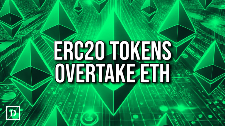 The cumulative value of ERC20 tokens on Ethereum has flipped the ETH market capitalization. The Ethereum network secures just over $500 billion of value, with 51% allocated to ERC20 tokens, 46% to ETH, 2.5% to NFTs, according to ultrasound.money. ERC20 tokens issued on Ethereum are worth a cumulative market cap of almost $261 billion, compared with ETH’s market cap of $237 billion. To continue reading this as well as other DeFi and Web3 news, visit us at thedefiant.io